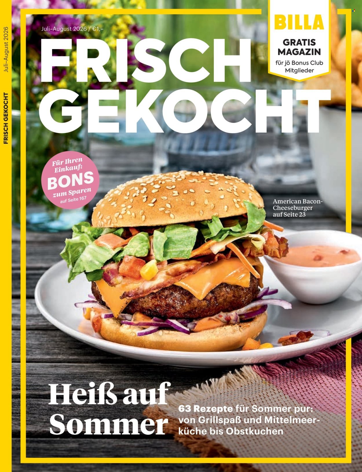BILLA Flugblatt - Ab Mittwoch, 1.7.2026