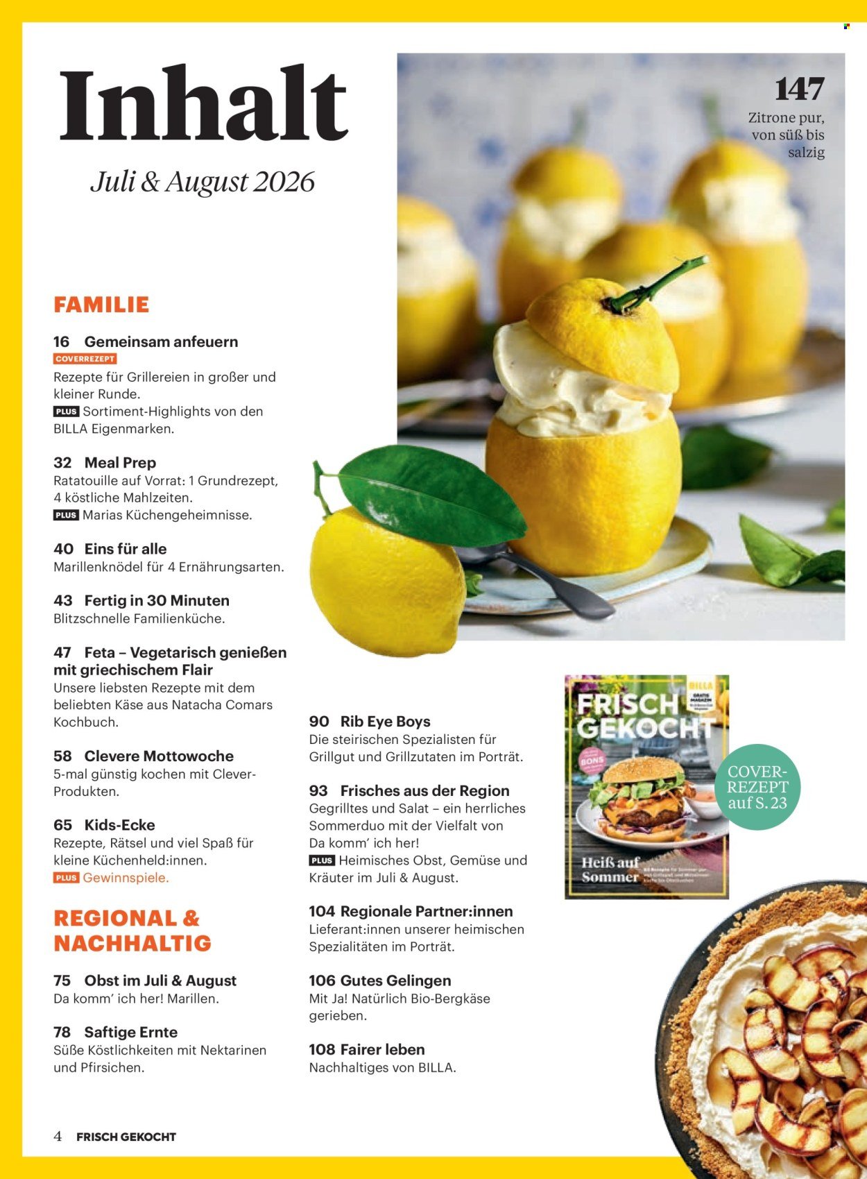 BILLA Flugblatt - Ab Mittwoch, 1.7.2026