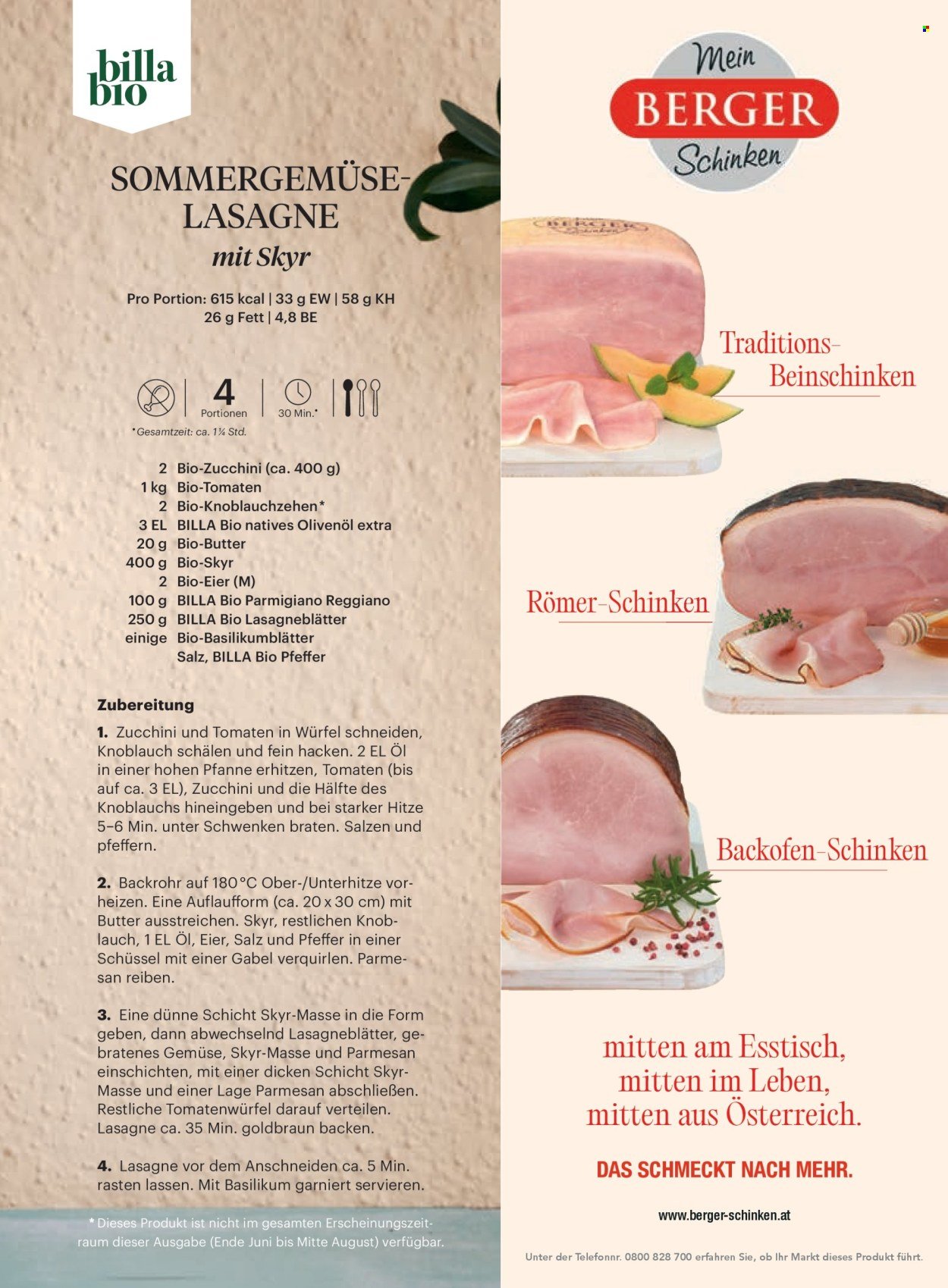BILLA Flugblatt - Ab Mittwoch, 1.7.2026