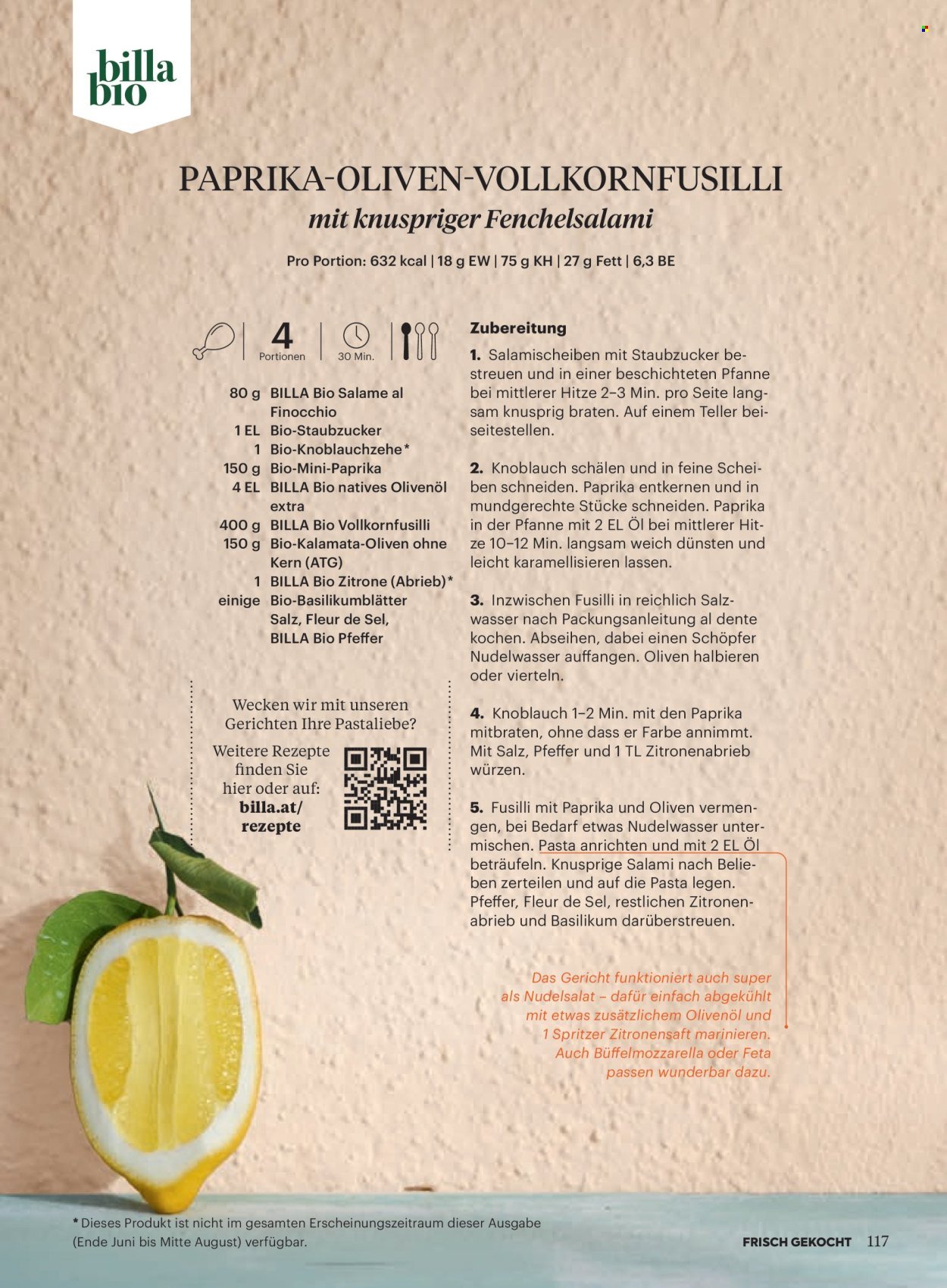 BILLA Flugblatt - Ab Mittwoch, 1.7.2026