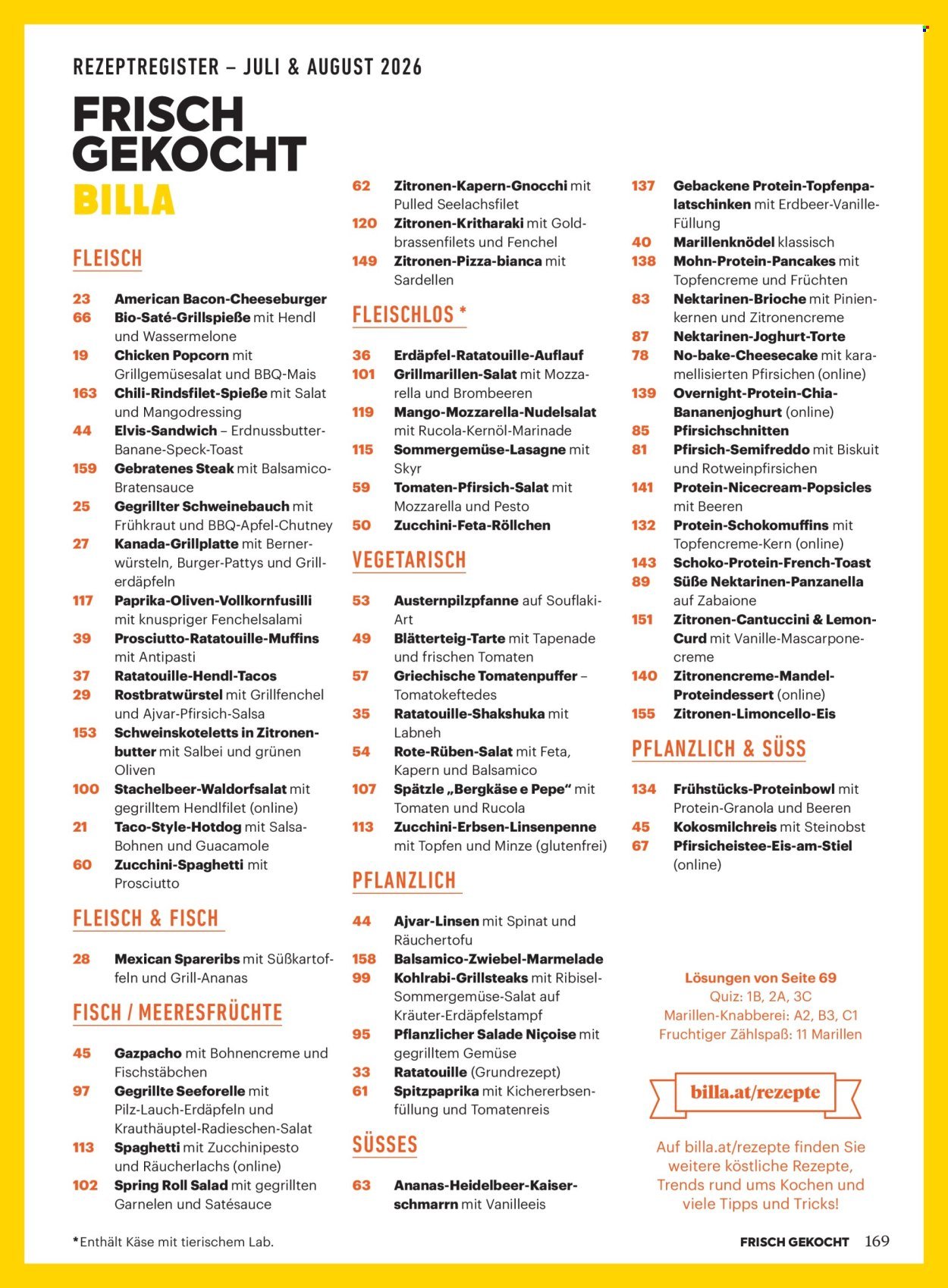 BILLA Flugblatt - Ab Mittwoch, 1.7.2026