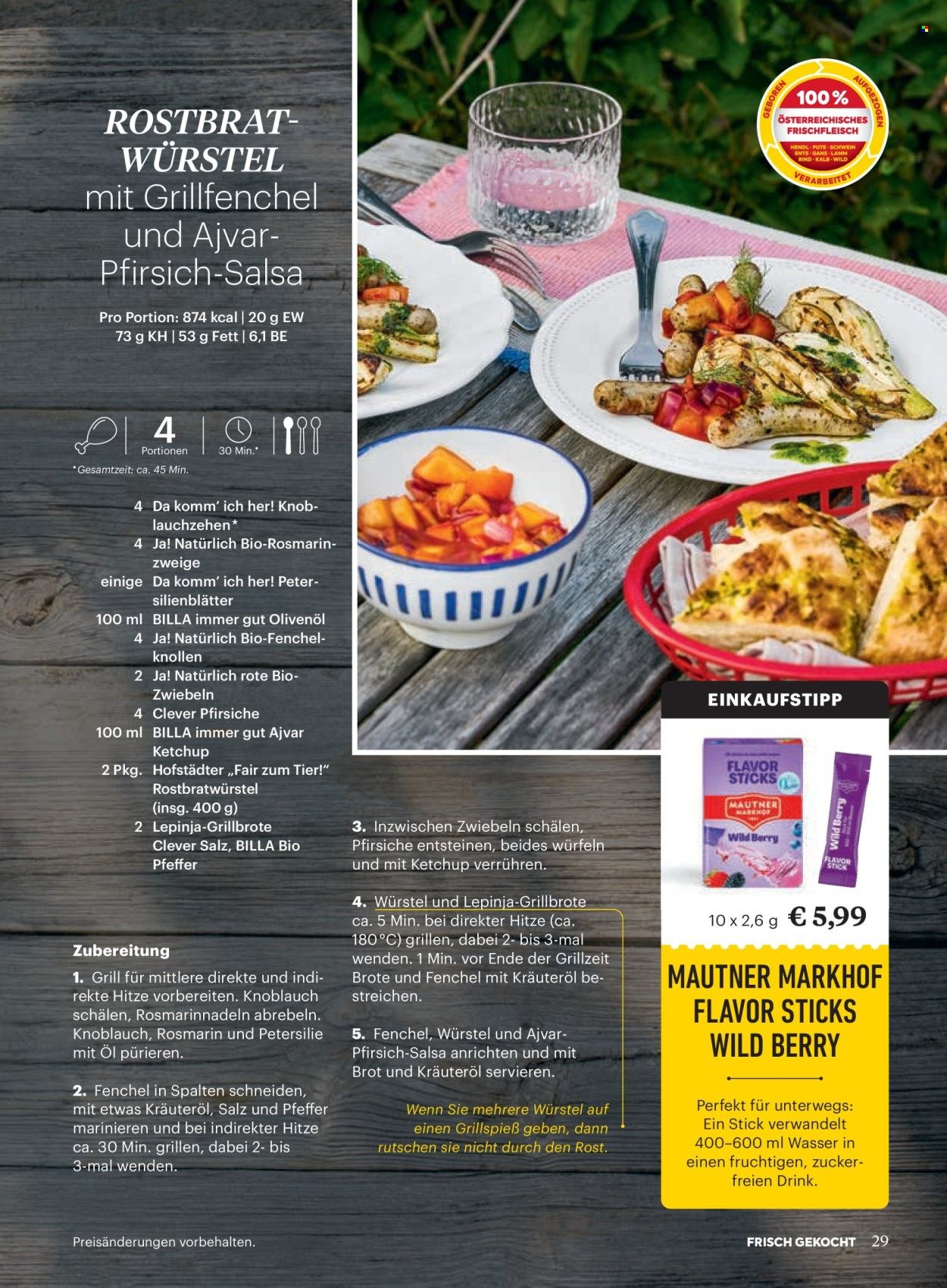BILLA Flugblatt - Ab Mittwoch, 1.7.2026