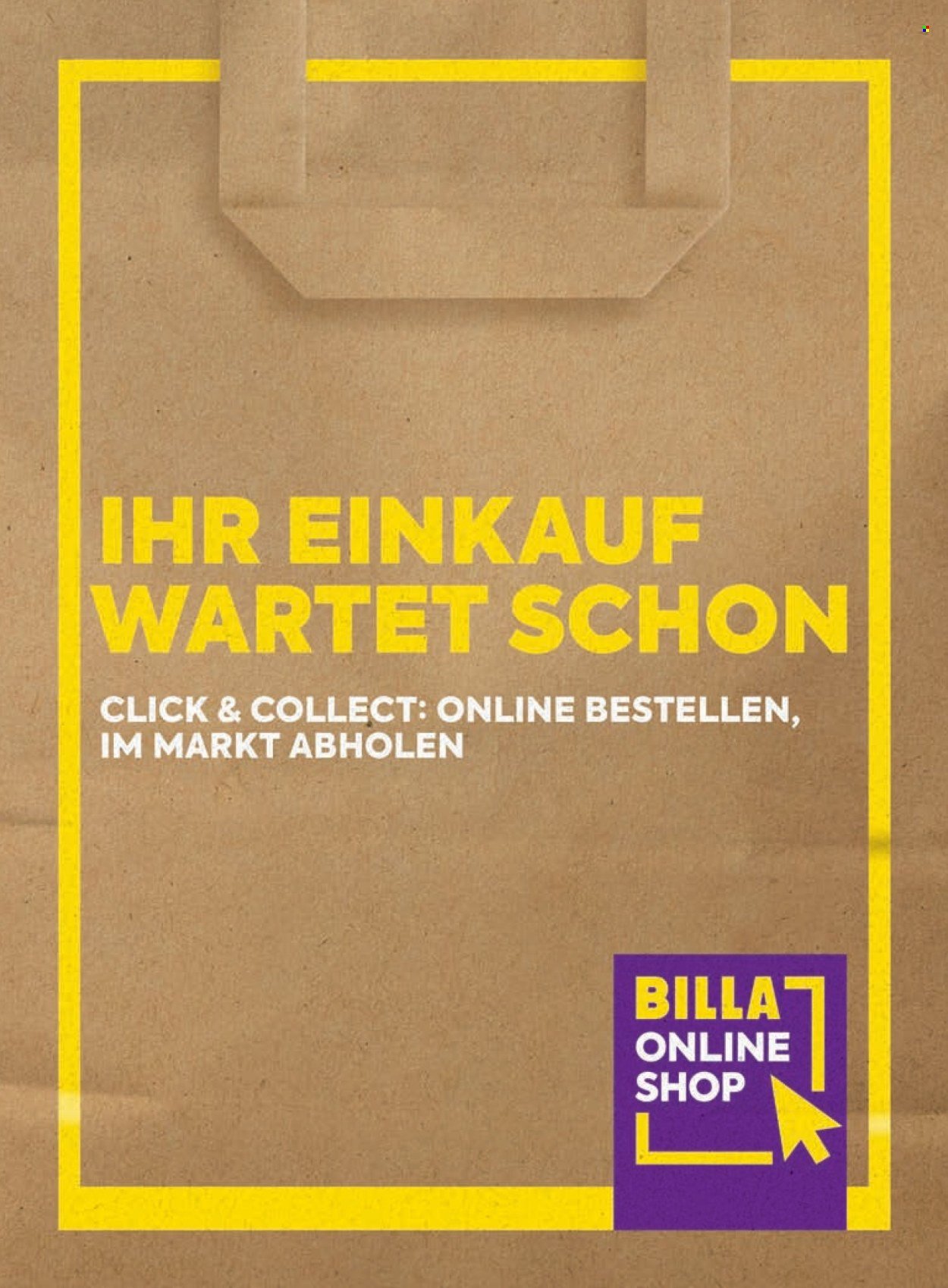 BILLA Flugblatt - Ab Mittwoch, 1.7.2026