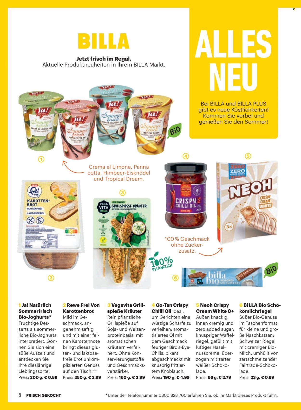 BILLA Flugblatt - Ab Mittwoch, 1.7.2026