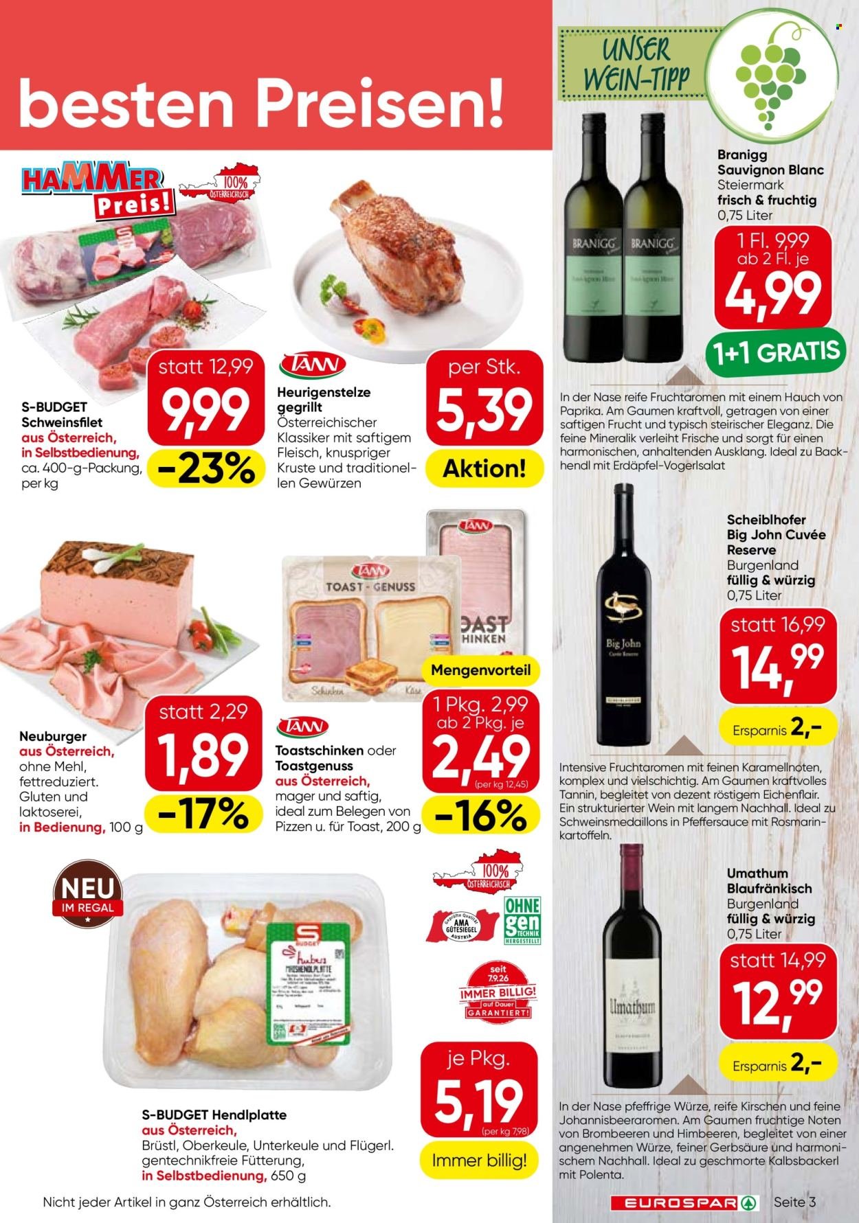 EUROSPAR Flugblatt - Ab Donnerstag, 22.10.2026