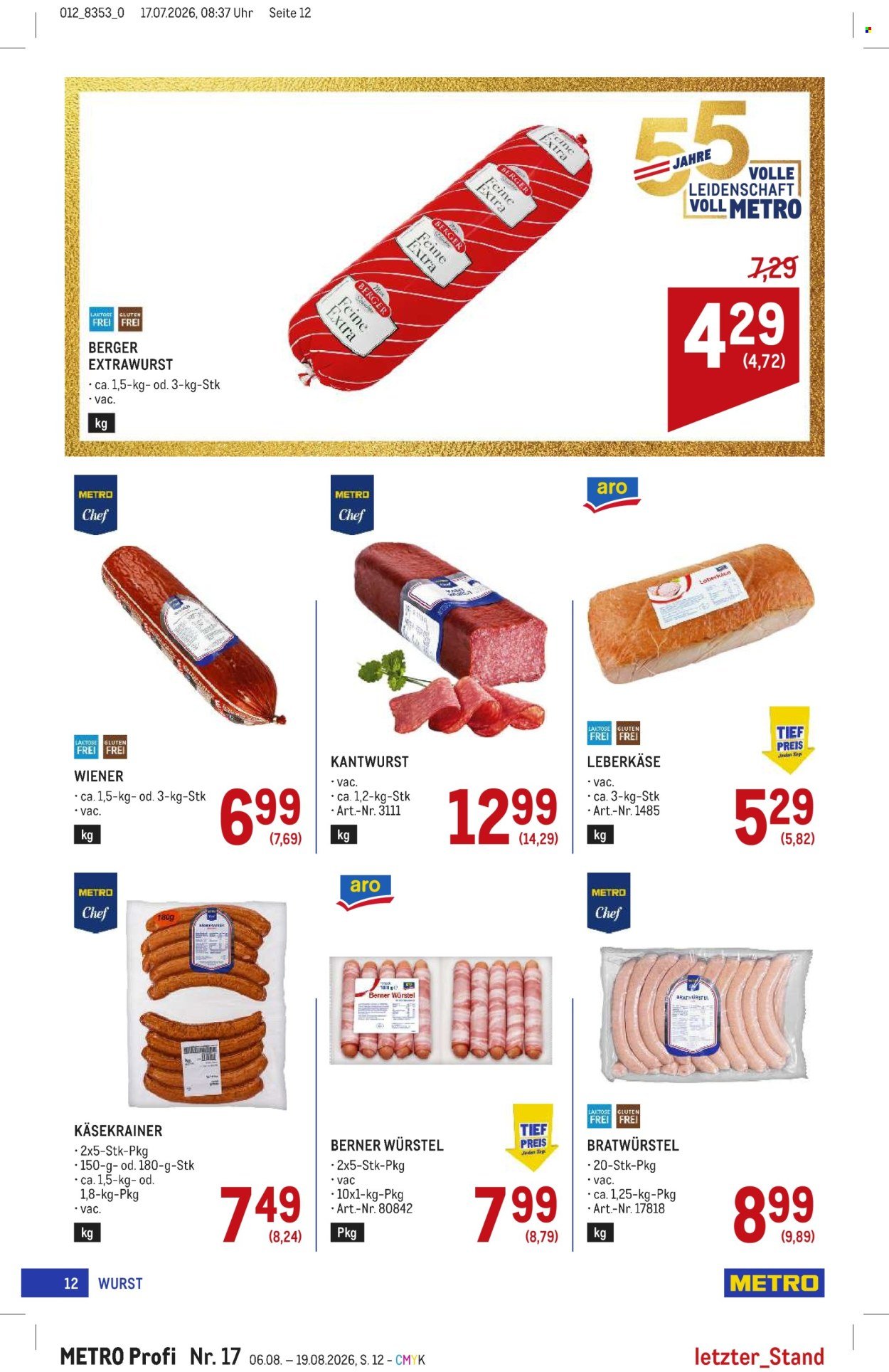 METRO Flugblatt - Profi