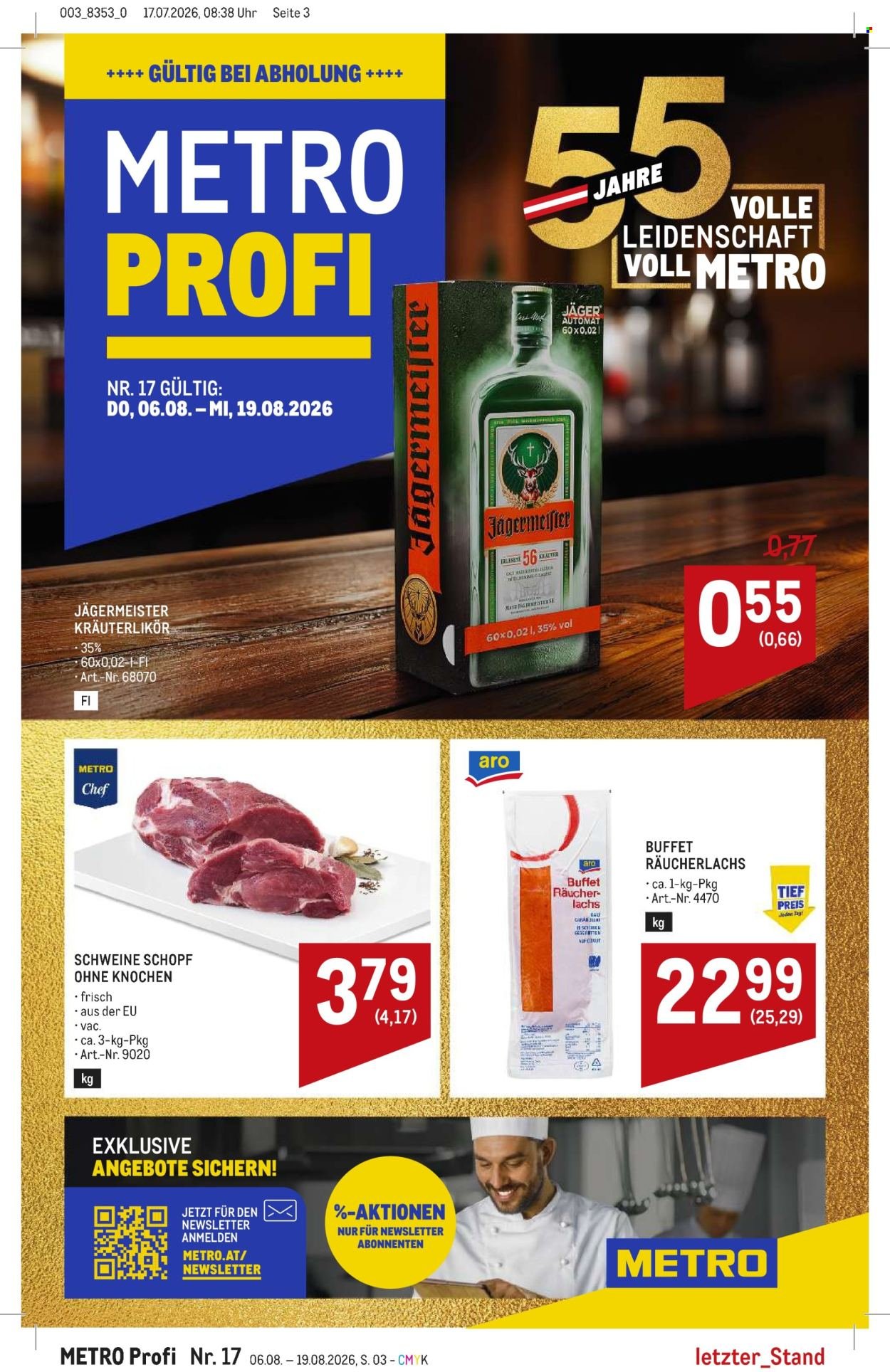 METRO Flugblatt - Profi