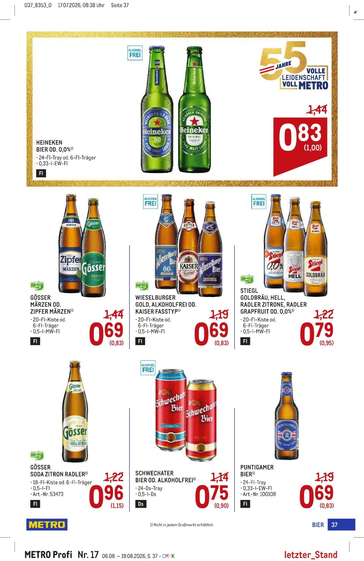 METRO Flugblatt - Profi