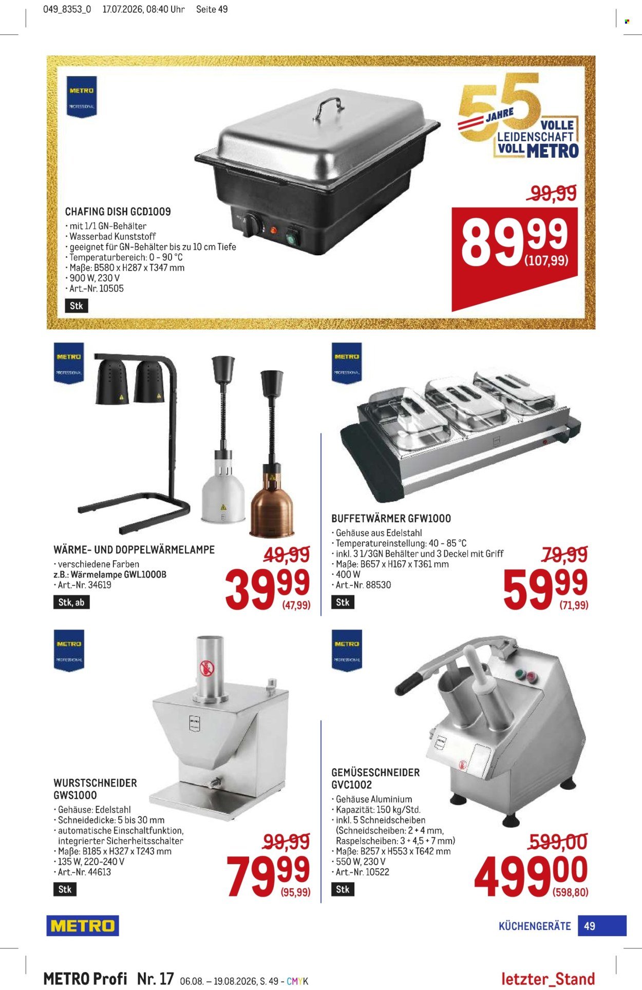 METRO Flugblatt - Profi