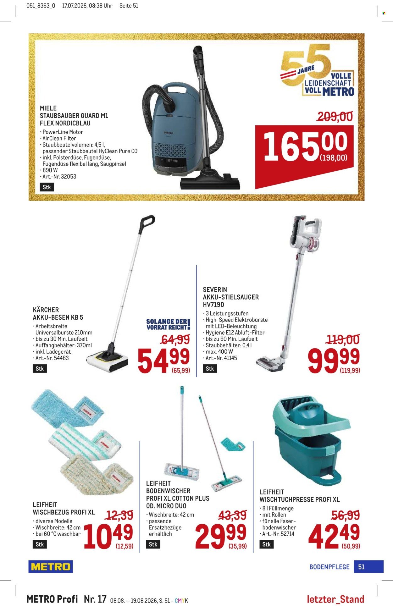 METRO Flugblatt - Profi