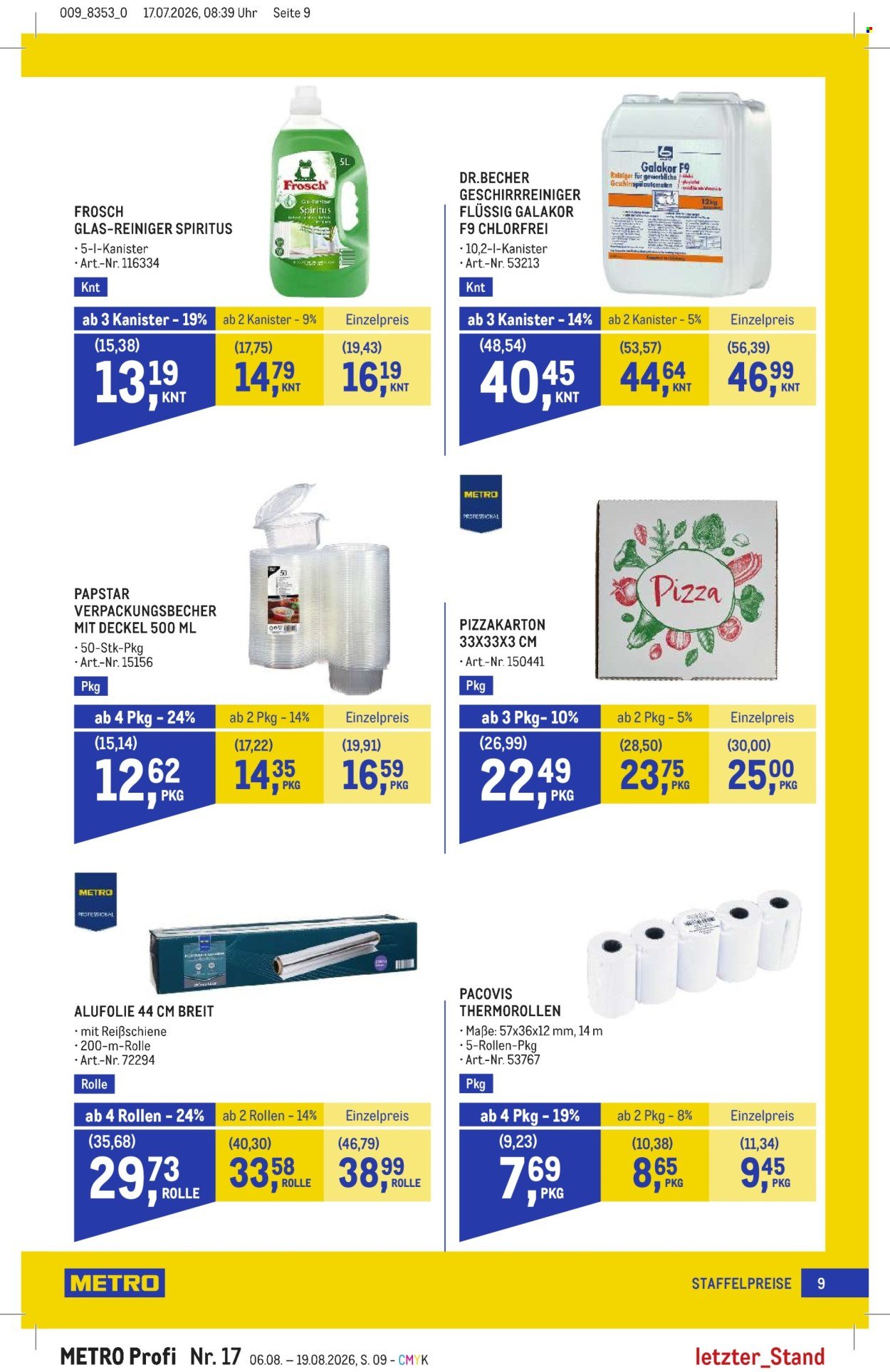 METRO Flugblatt - Profi
