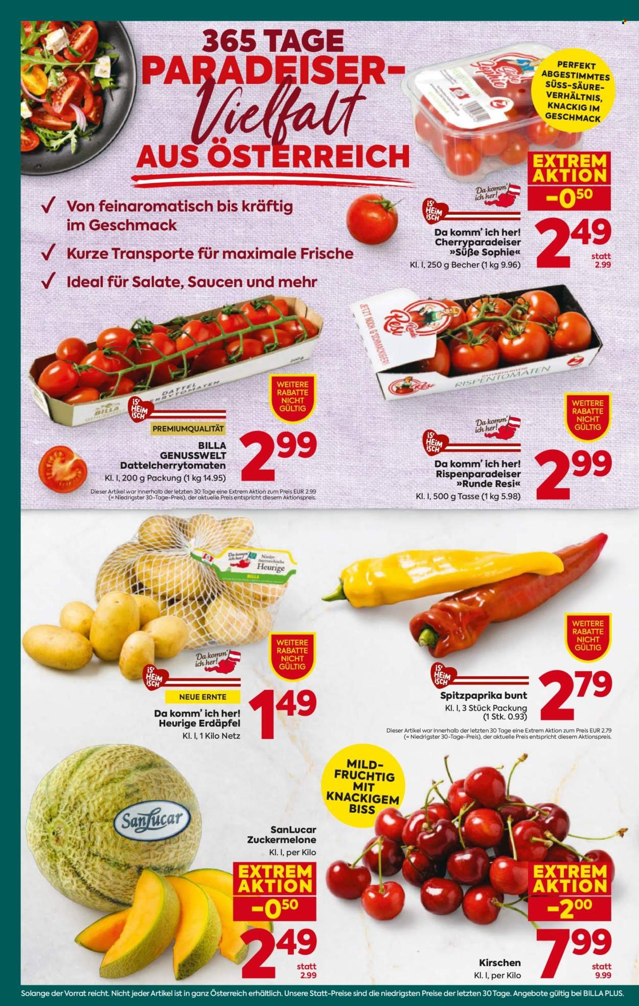 BILLA PLUS Flugblatt - Ab Mittwoch, 3.6.2026