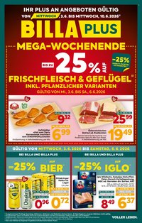 BILLA PLUS Flugblatt - Ab Mittwoch, 3.6.2026
