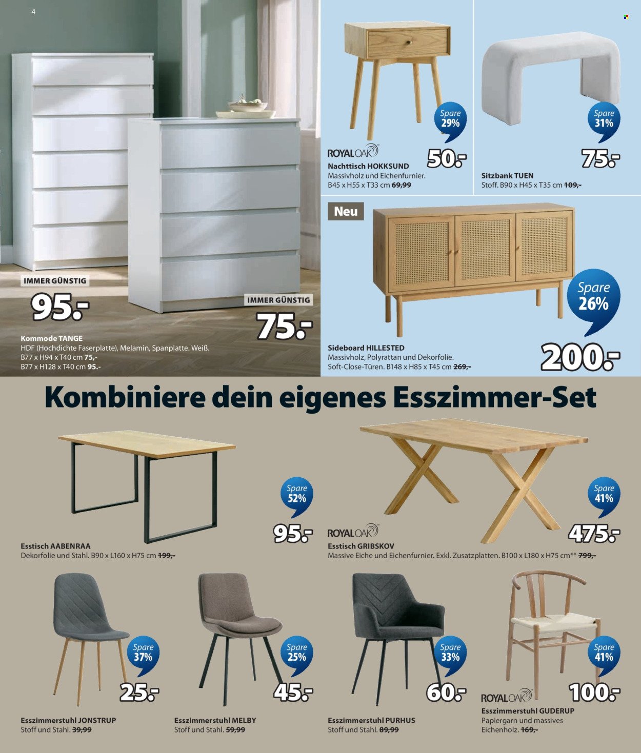 JYSK Flugblatt - Ab Mittwoch, 19.8.2026