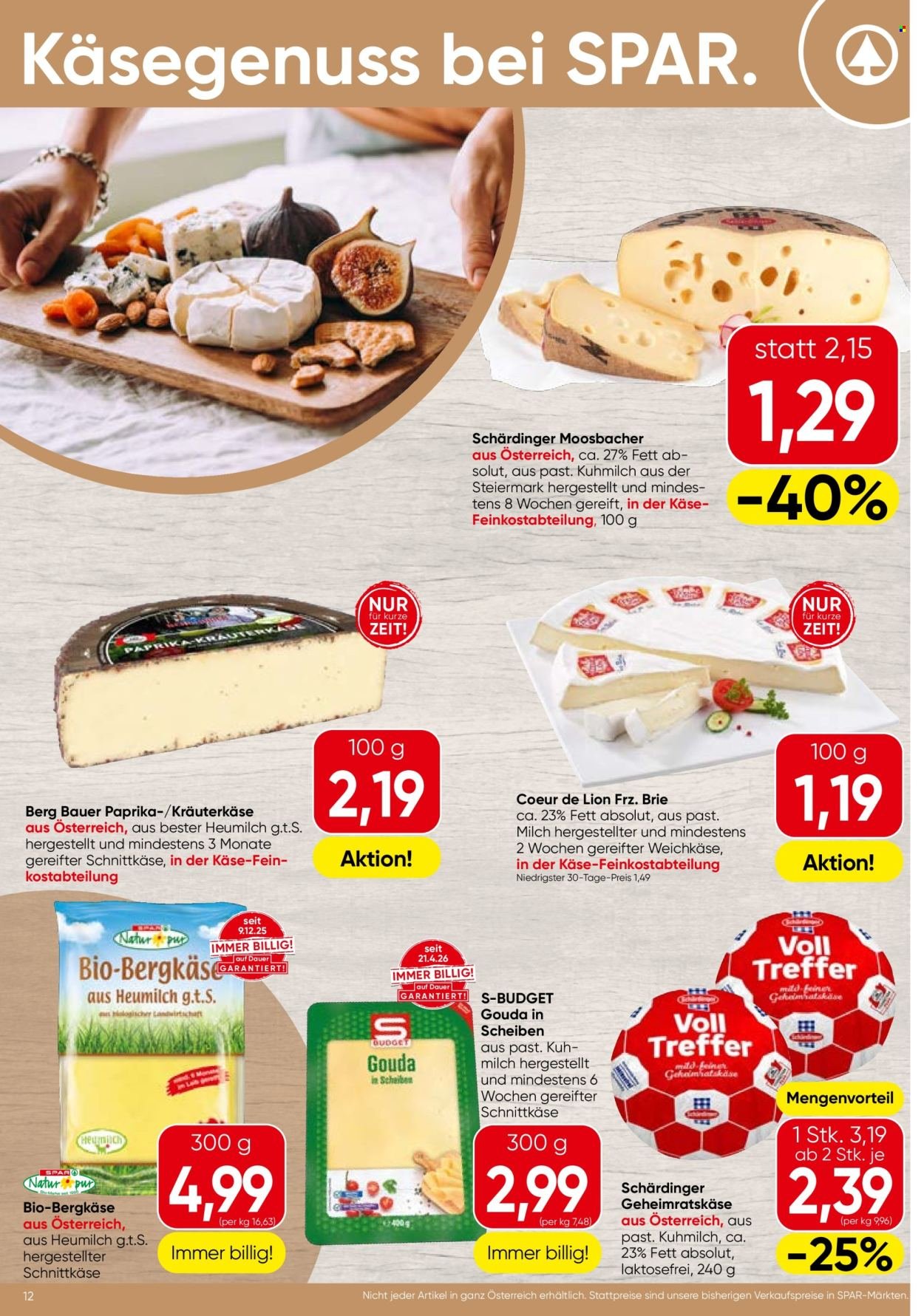 SPAR Flugblatt - Ab Mittwoch, 3.6.2026