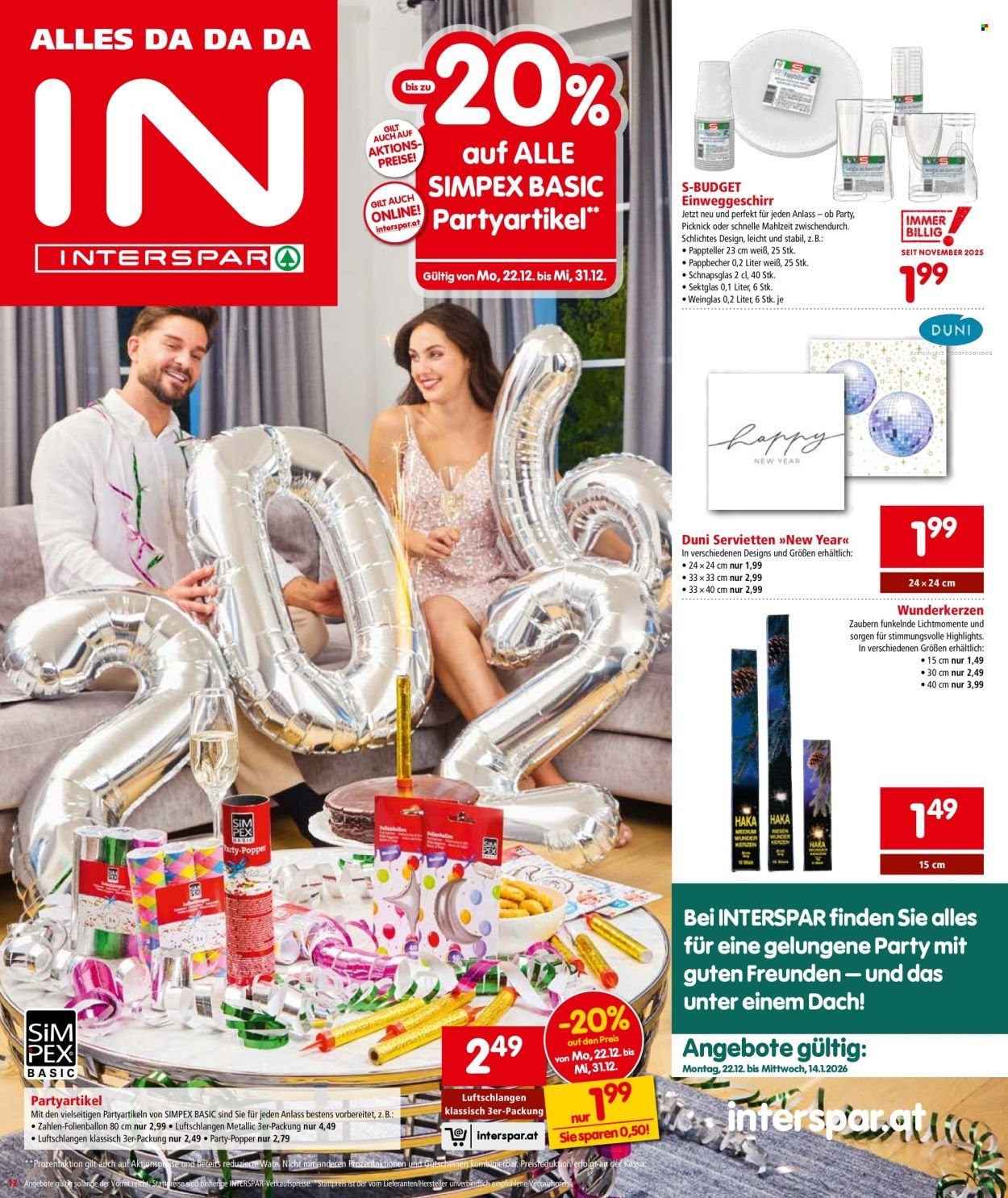 INTERSPAR Flugblatt - KW 52 - Wien