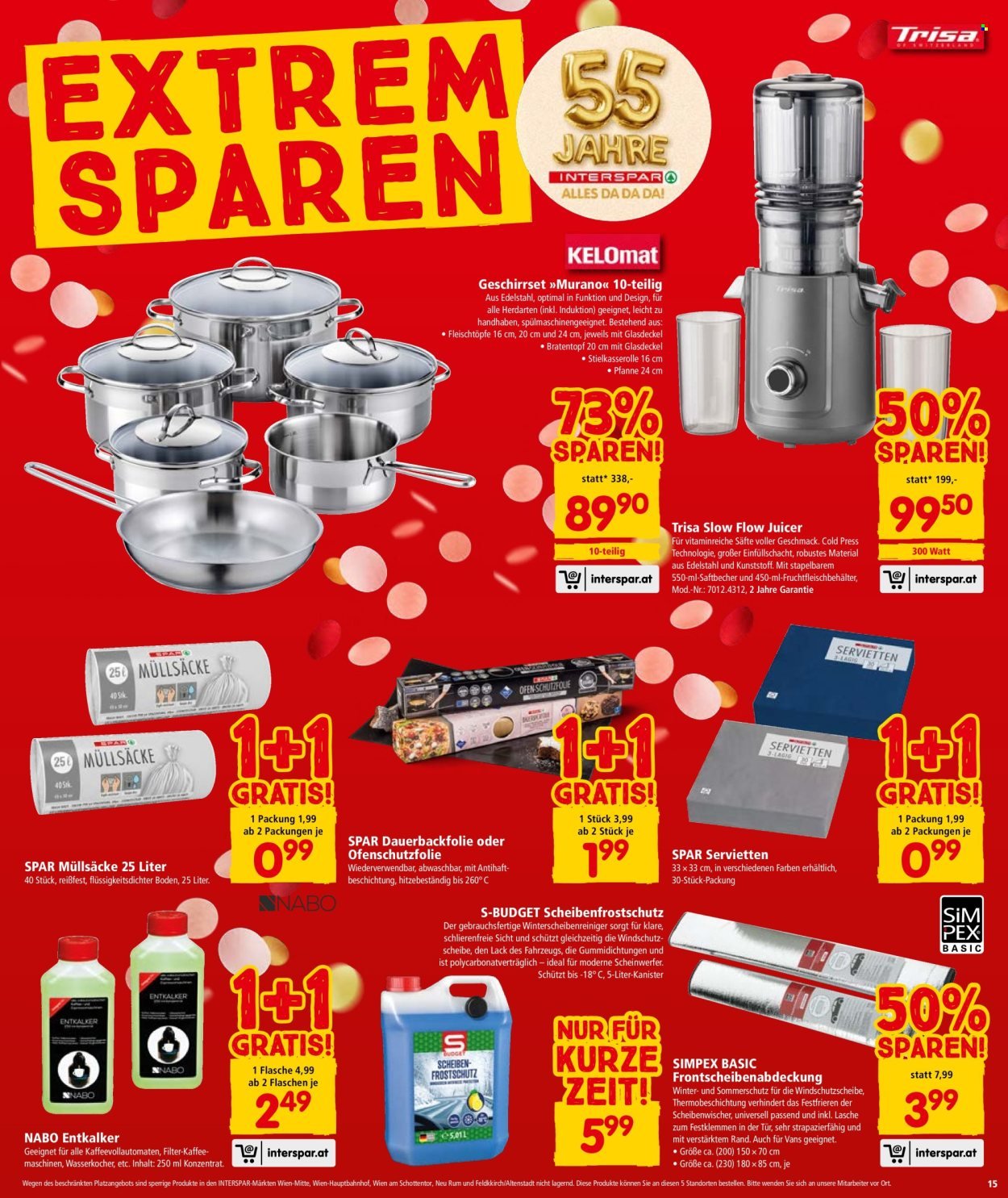 INTERSPAR Flugblatt - KW 52 - Wien