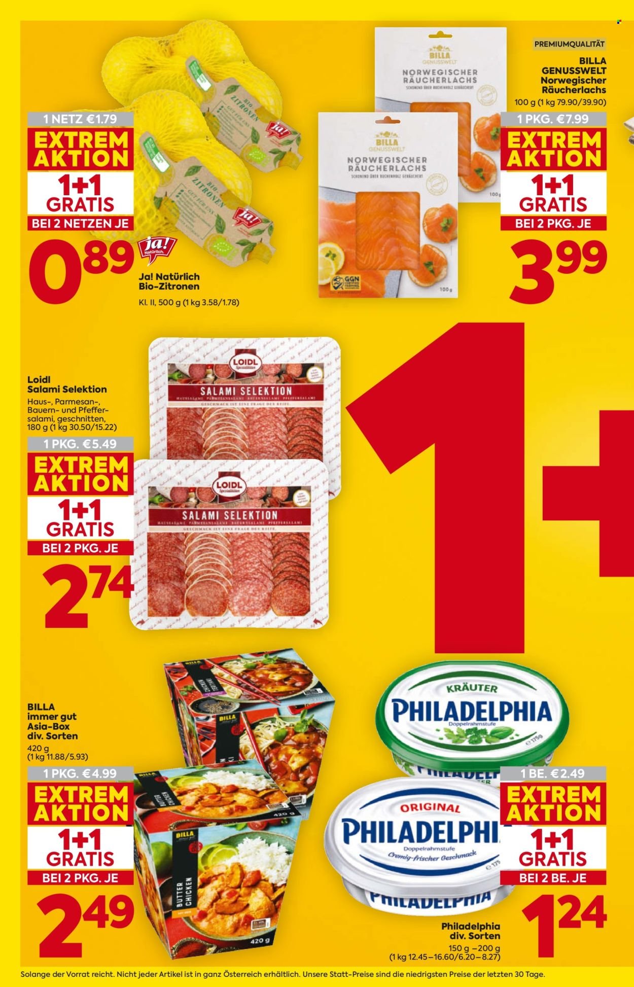 BILLA Flugblatt - Ab Donnerstag, 22.1.2026