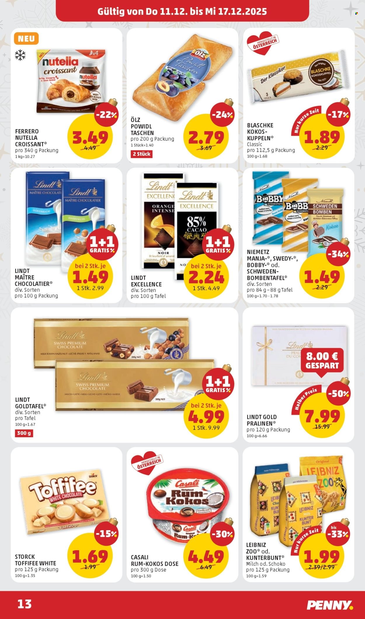 PENNY Flugblatt - Ab Donnerstag, 11.12.2025 (2025-12-11 - 2025-12-17) | 13