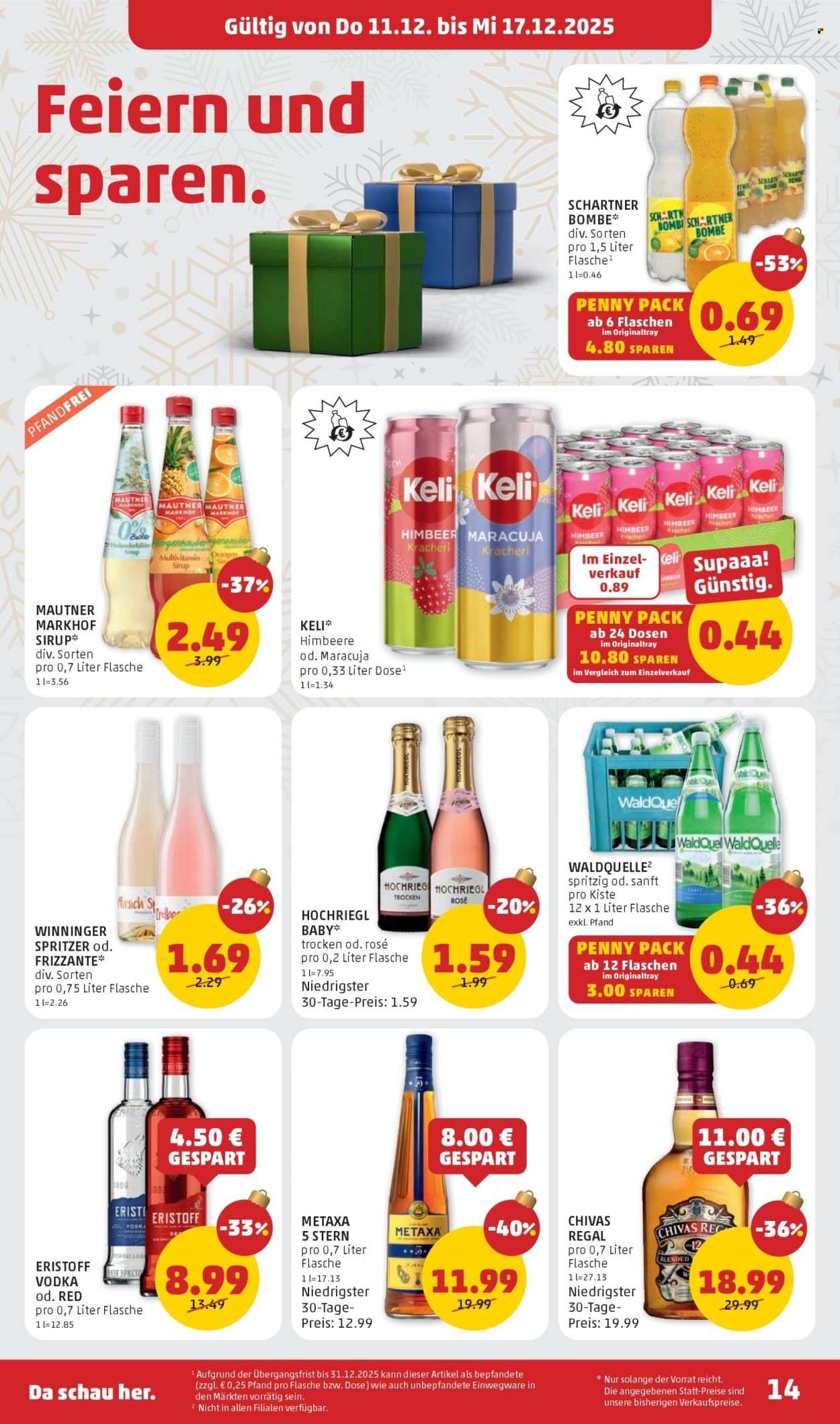 PENNY Flugblatt - Ab Donnerstag, 11.12.2025 (2025-12-11 - 2025-12-17) | 14
