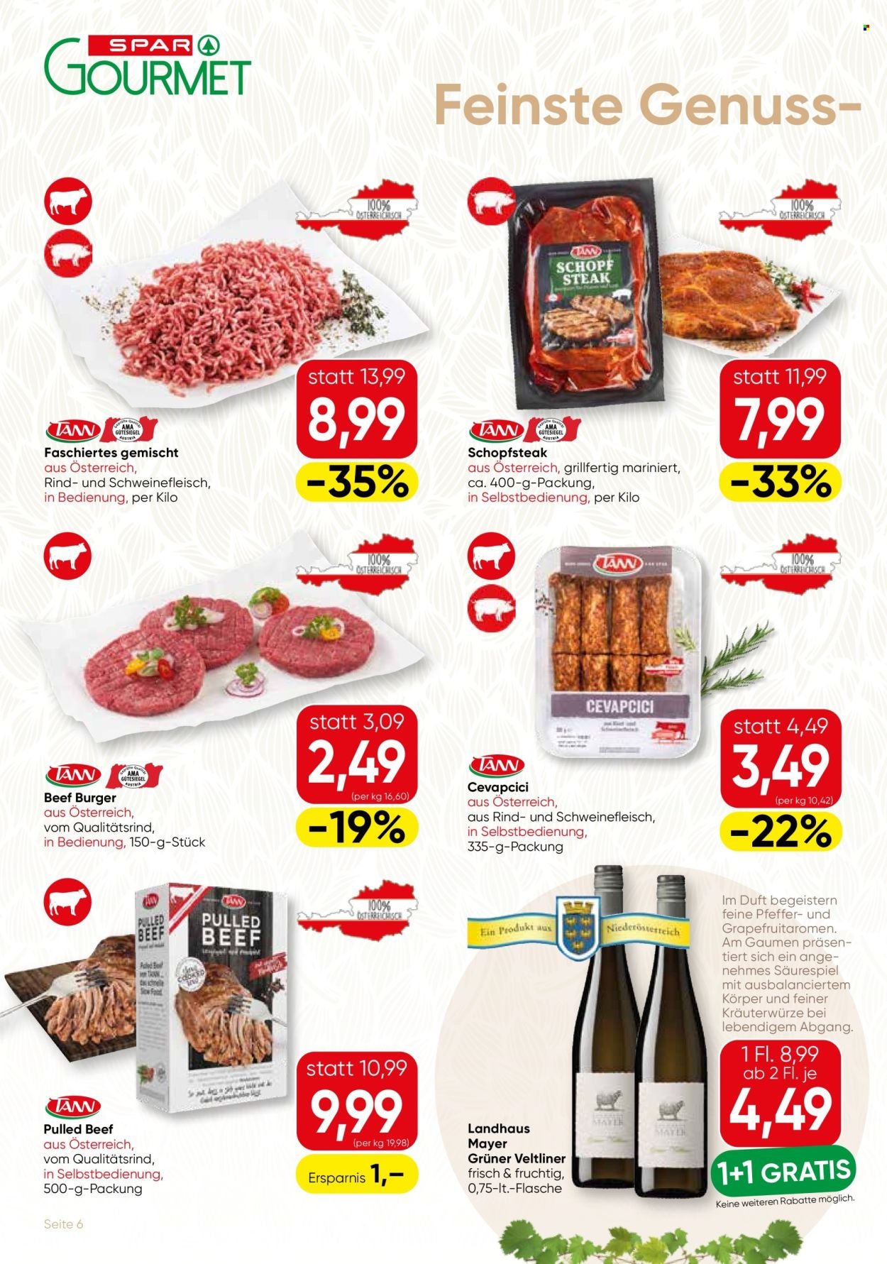 SPAR Flugblatt - Gourmet