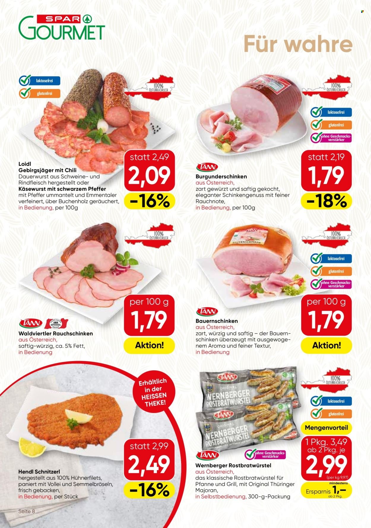 SPAR Flugblatt - Gourmet
