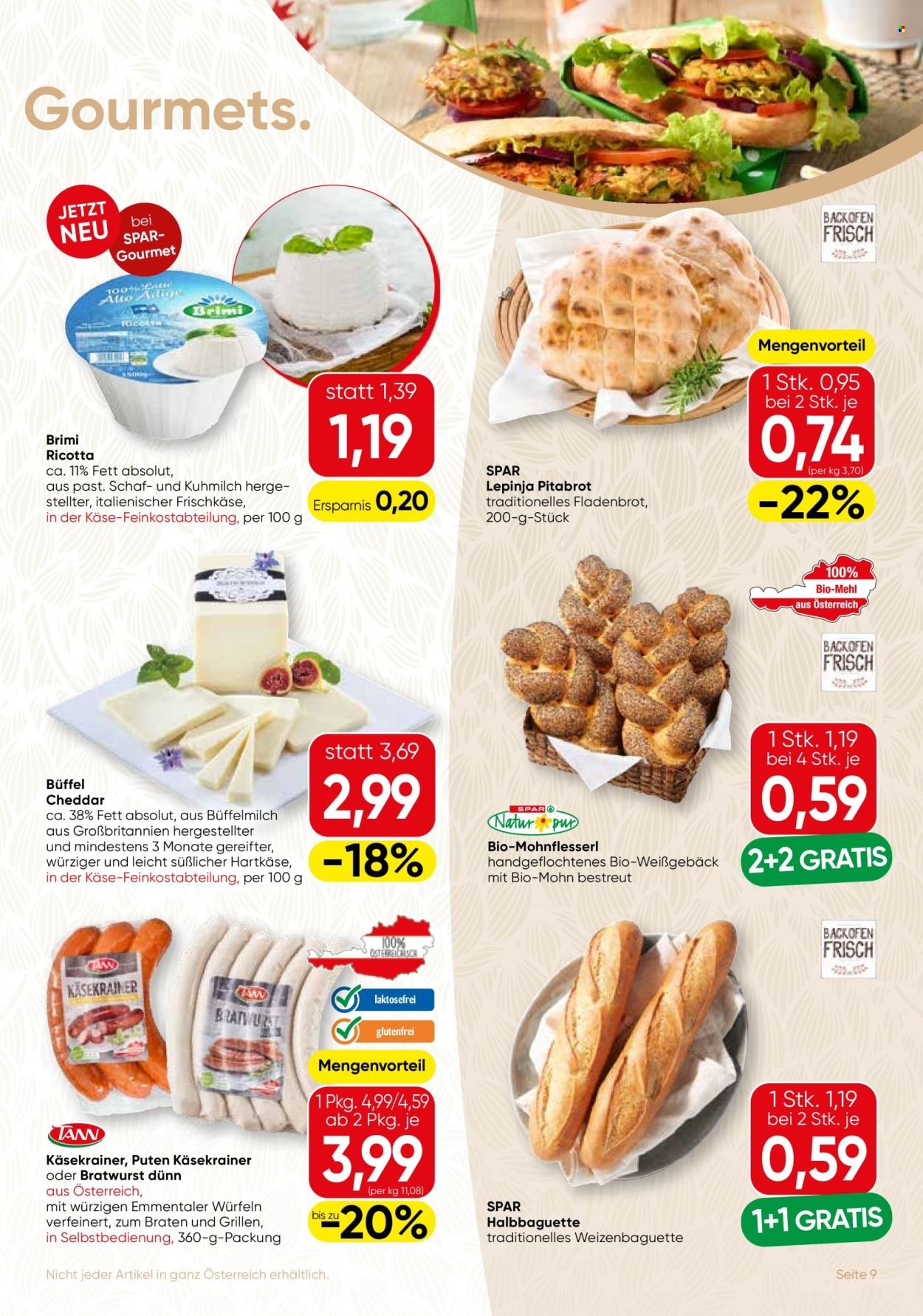 SPAR Flugblatt - Gourmet