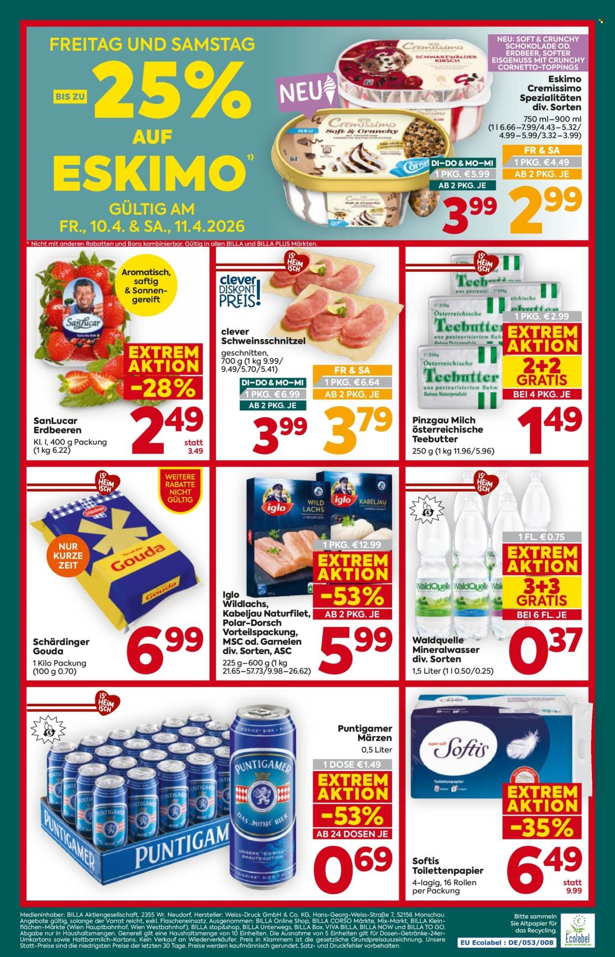 BILLA PLUS Flugblatt - Ab Dienstag, 7.4.2026