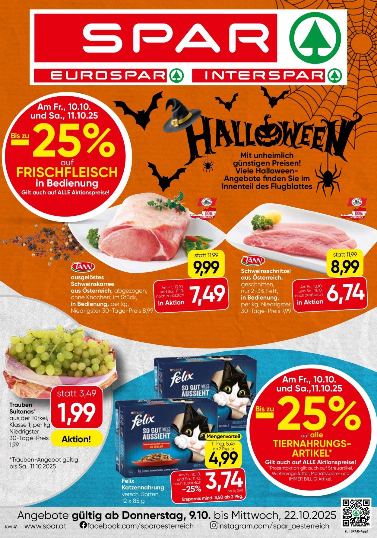 SPAR Flugblatt - KW 41 - Wien (2025-10-09 - 2025-10-22) | 1