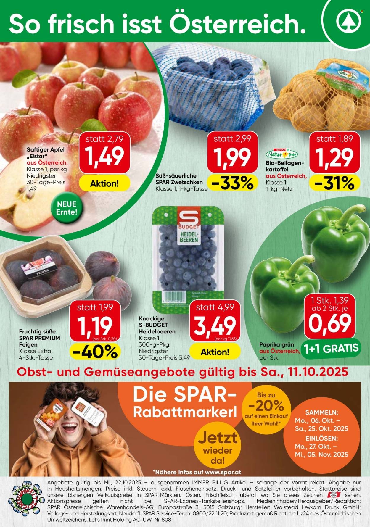 SPAR Flugblatt - KW 41 - Wien (2025-10-09 - 2025-10-22)