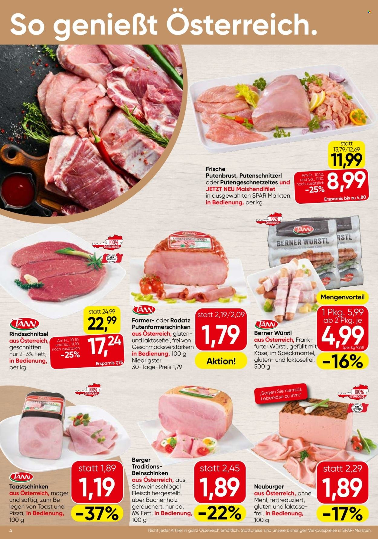 SPAR Flugblatt - KW 41 - Wien (2025-10-09 - 2025-10-22)