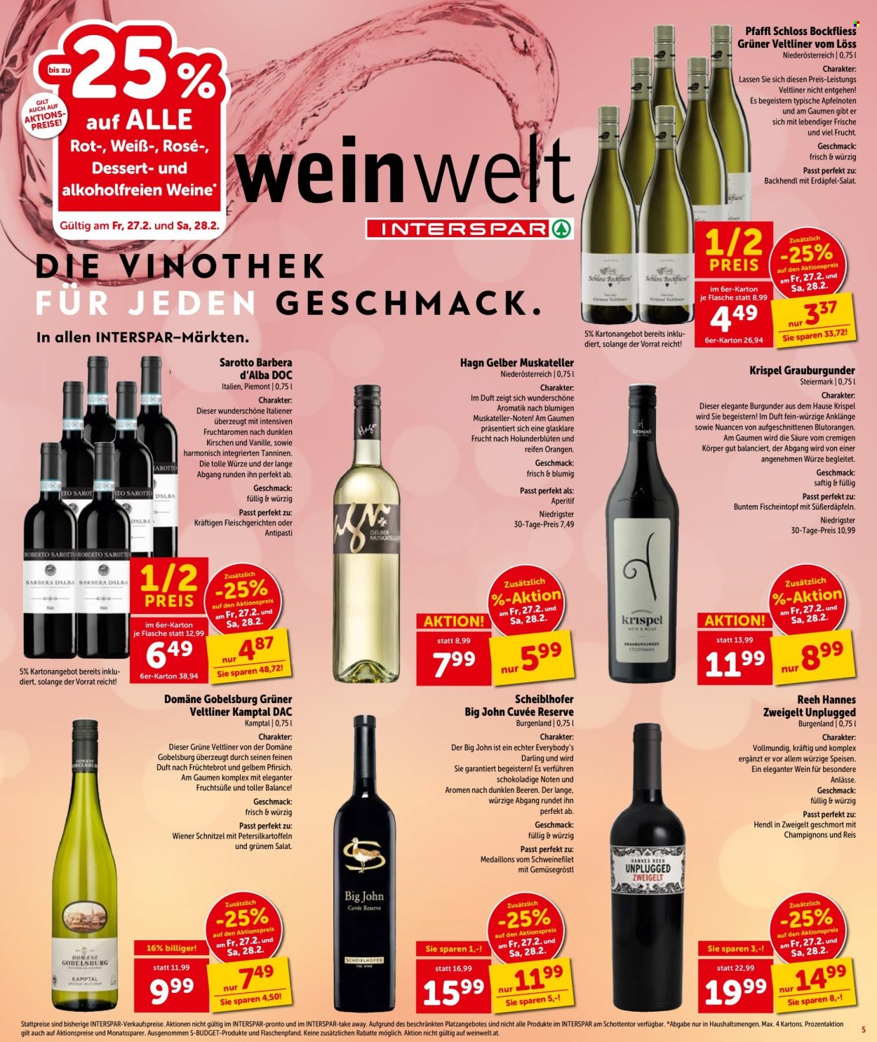 INTERSPAR Flugblatt - KW 9 - Wien