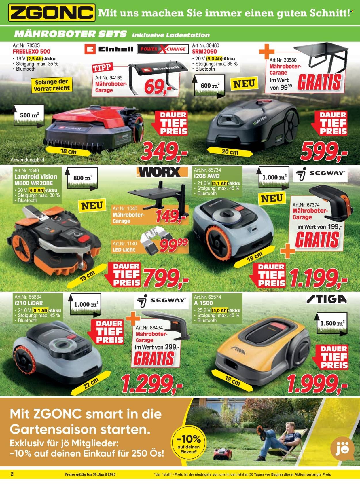 ZGONC Flugblatt - Ab Mittwoch, 1.4.2026