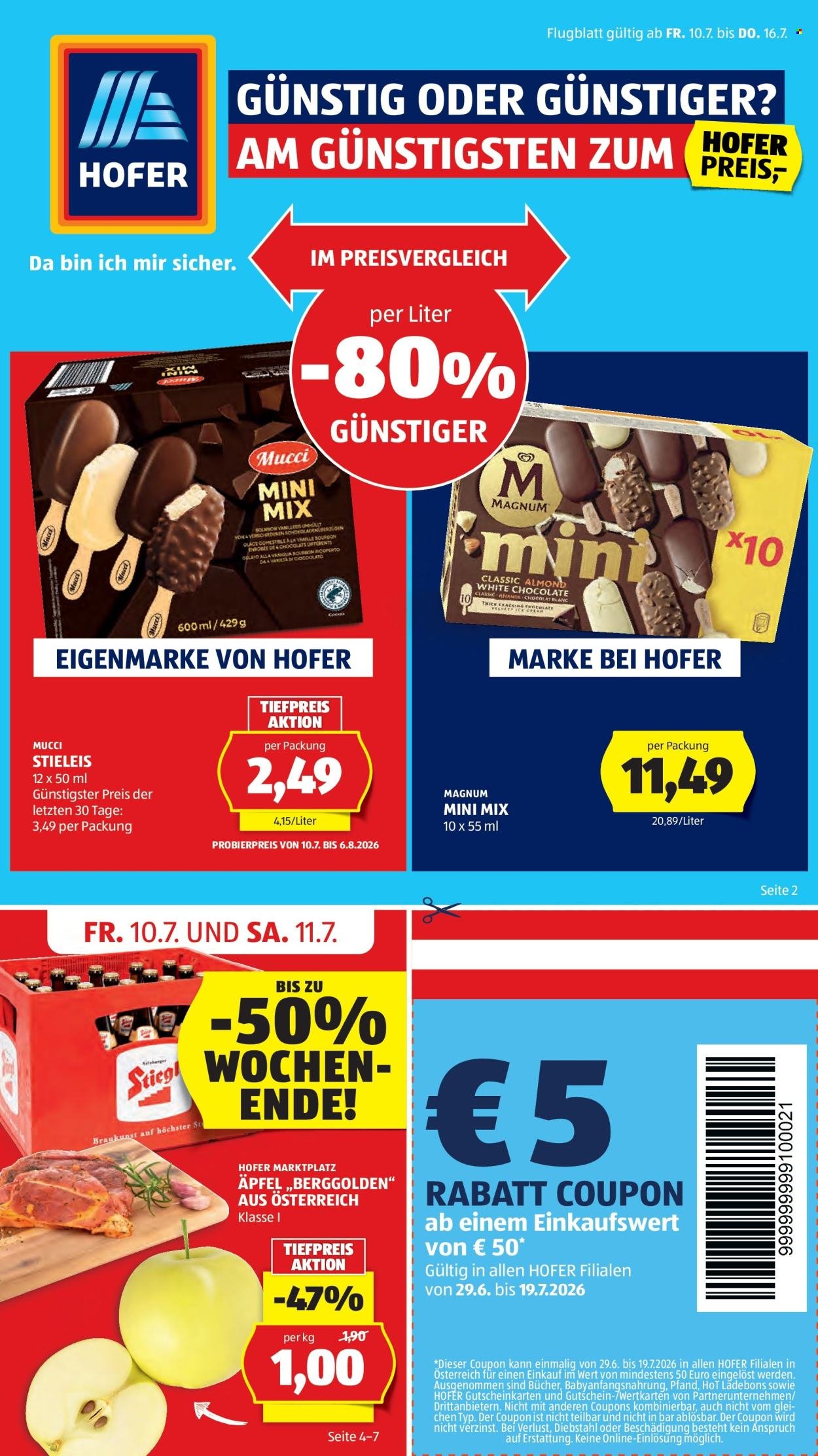 HOFER Flugblatt - Ab Freitag, 10.7.2026