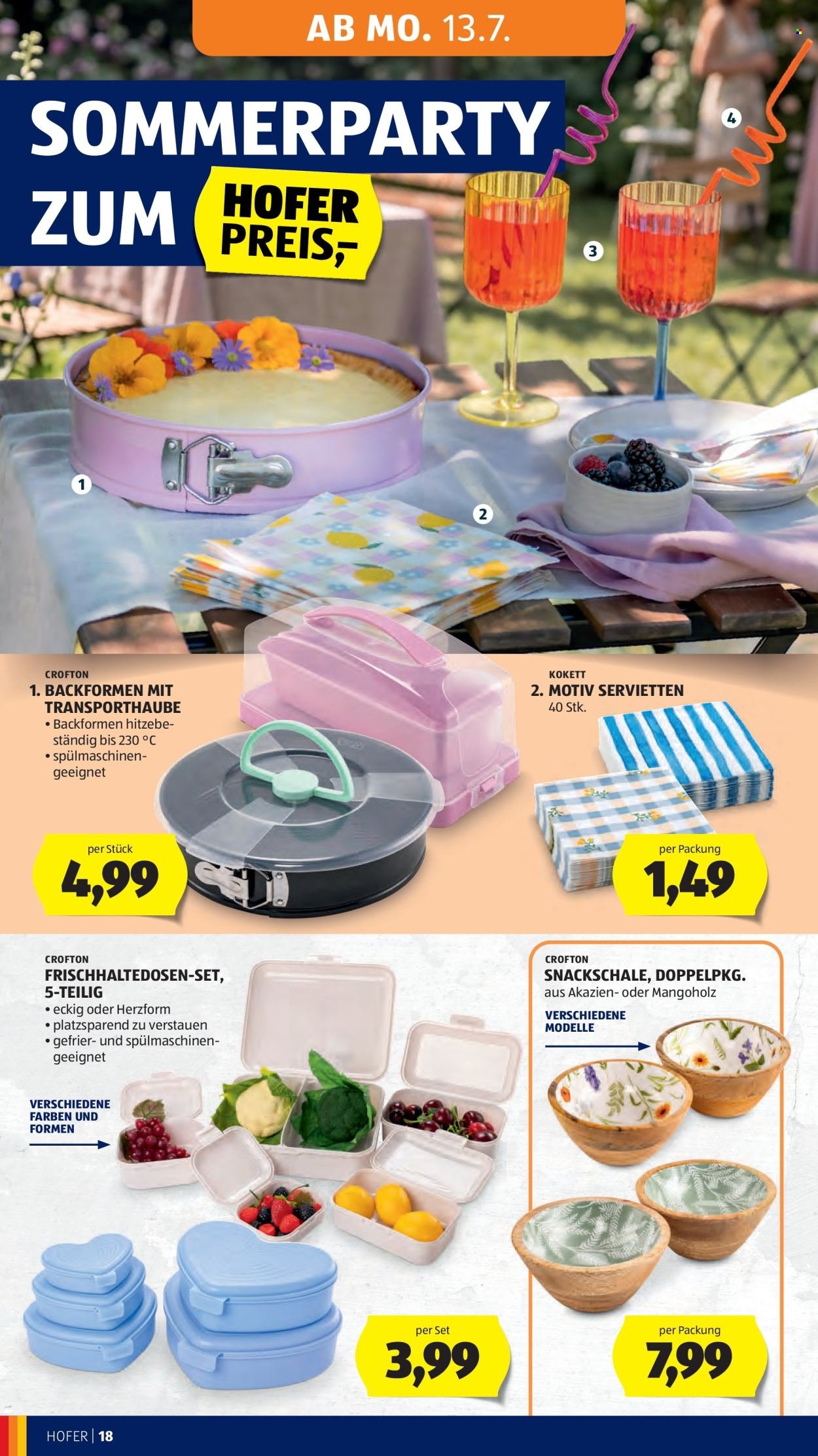 HOFER Flugblatt - Ab Freitag, 10.7.2026