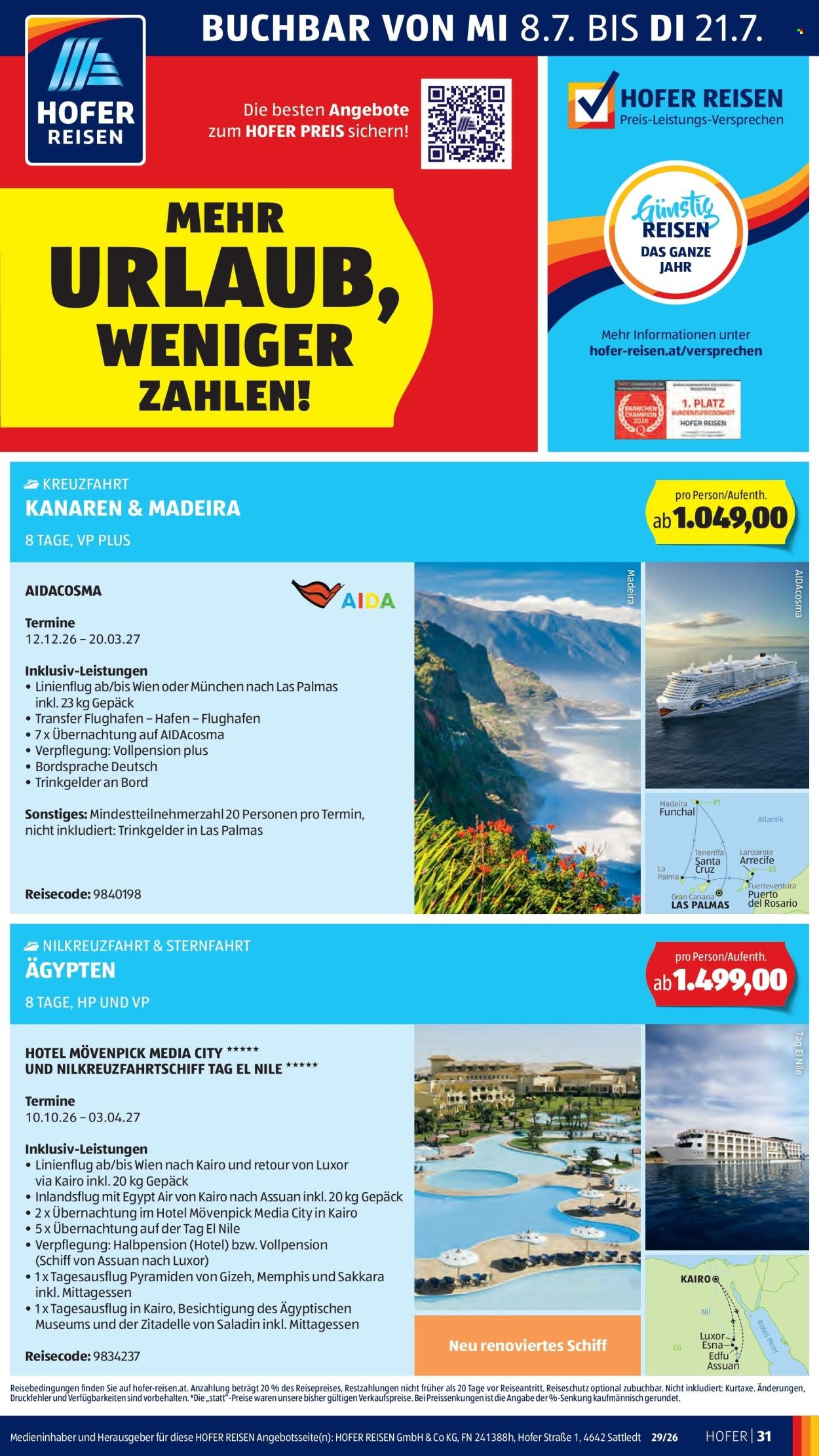 HOFER Flugblatt - Ab Freitag, 10.7.2026