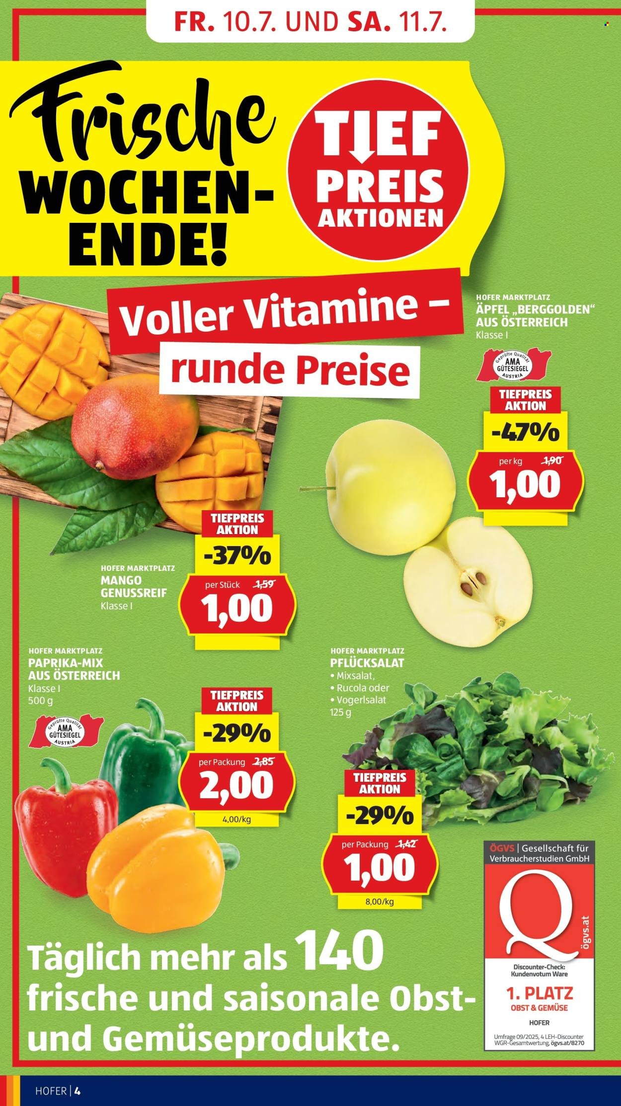 HOFER Flugblatt - Ab Freitag, 10.7.2026