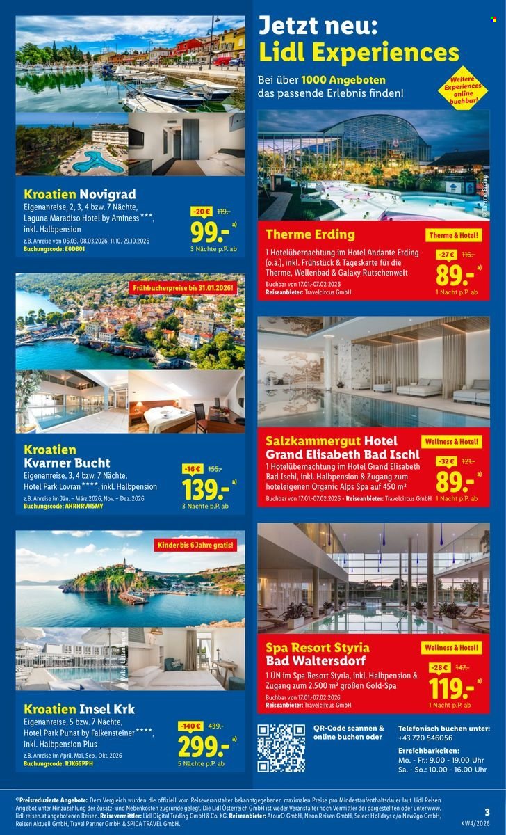 LIDL Flugblatt - Frühbucher-Highlights