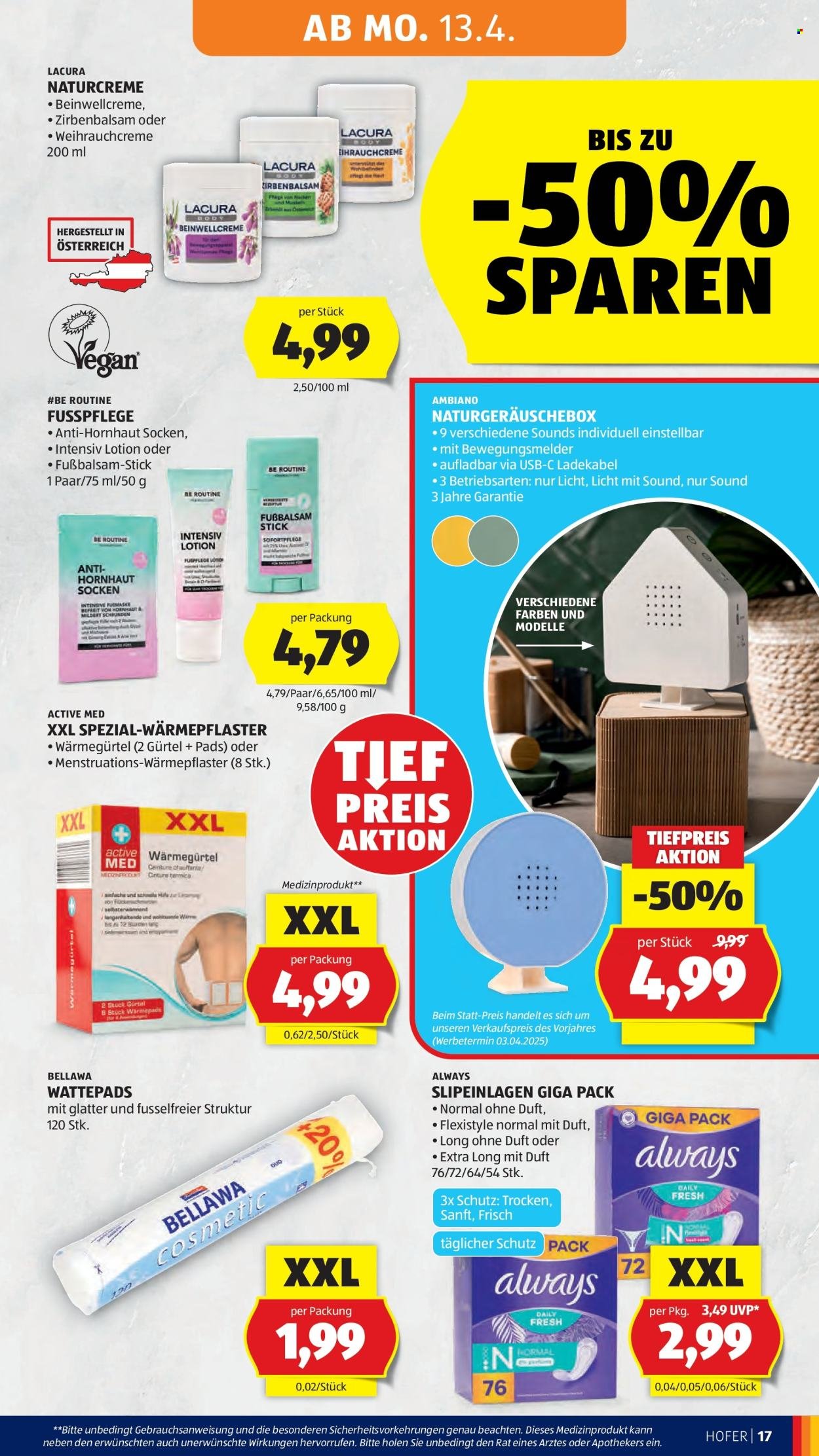 HOFER Flugblatt - Ab Mittwoch, 8.4.2026