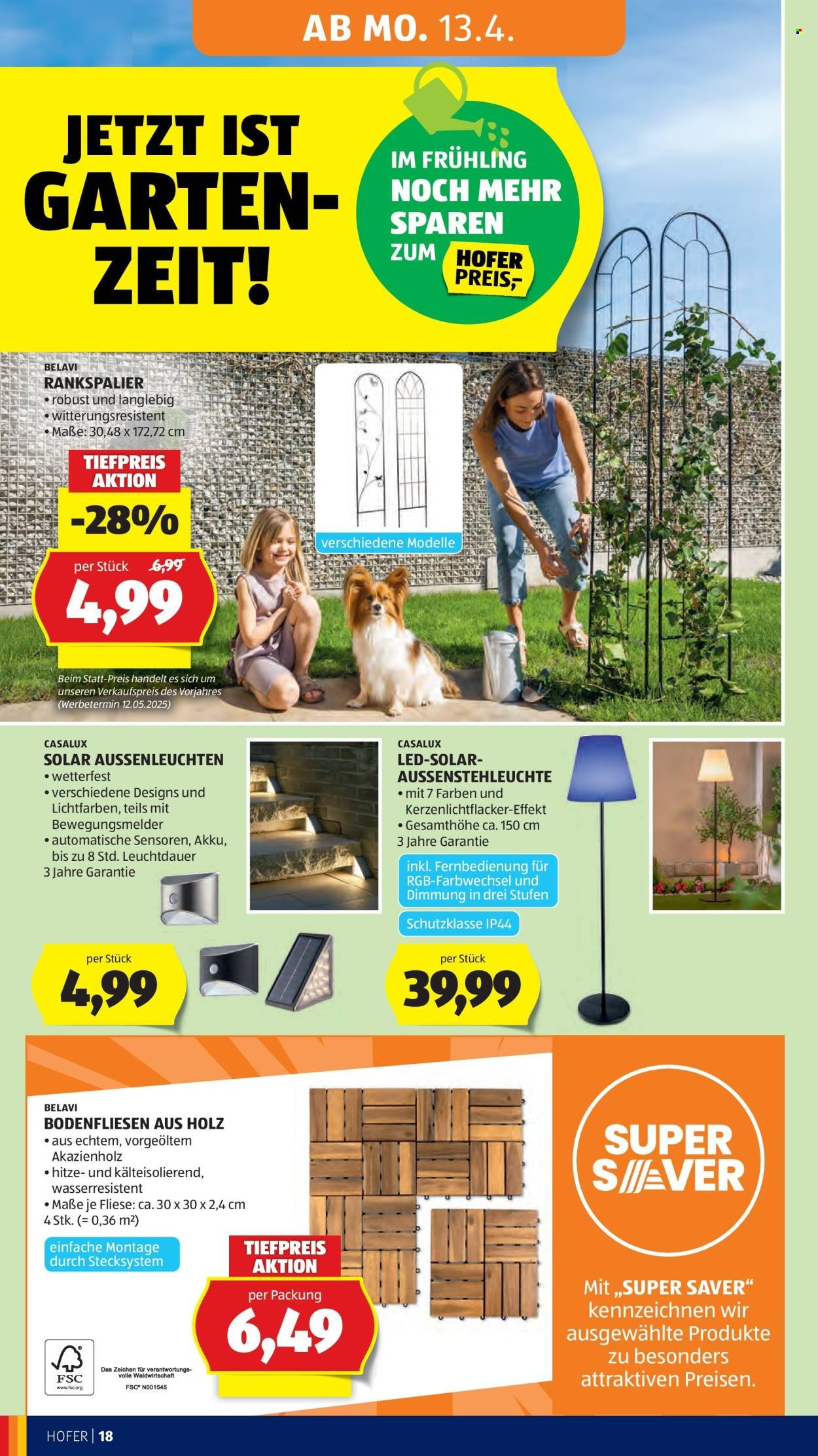HOFER Flugblatt - Ab Mittwoch, 8.4.2026