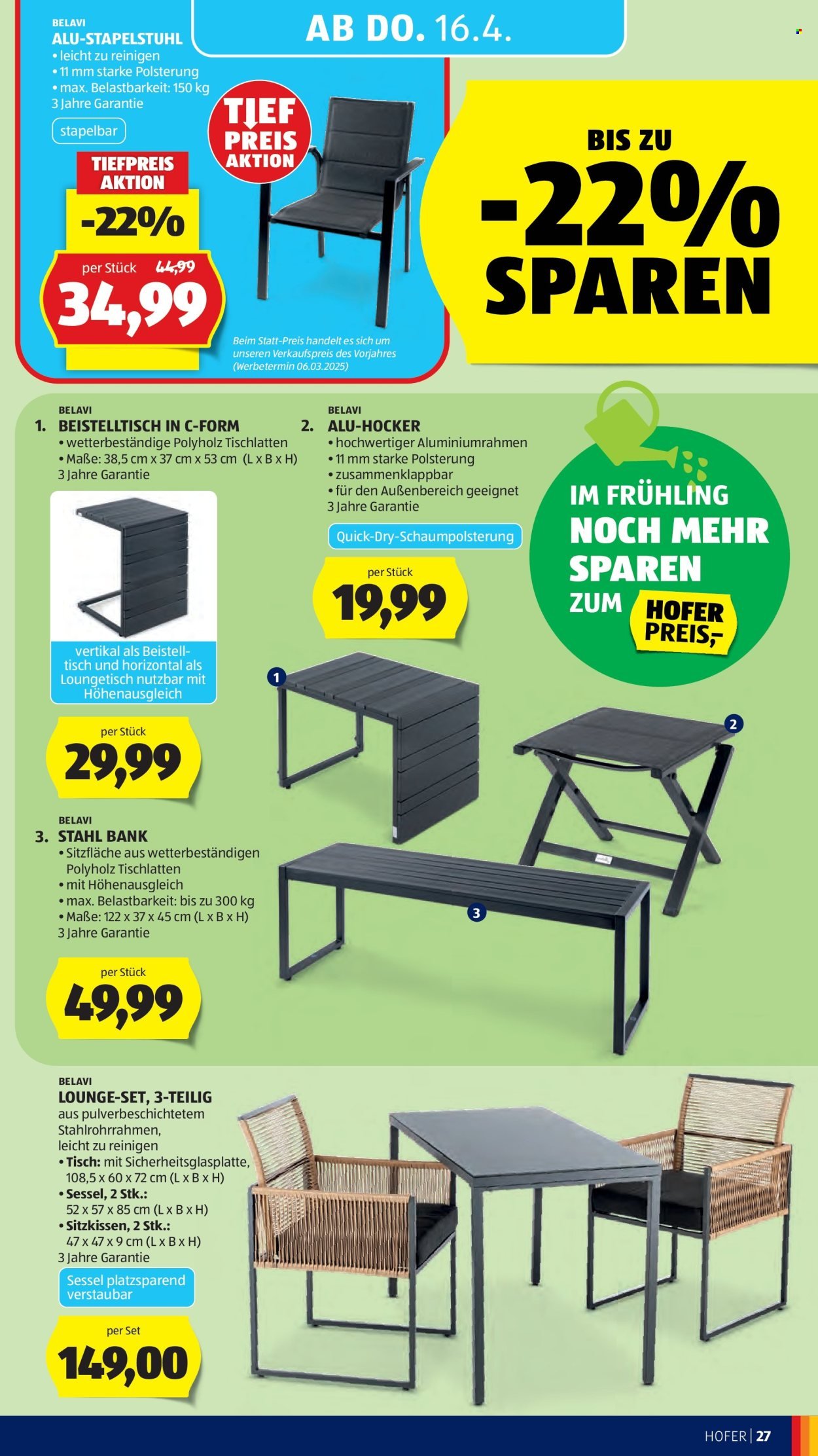 HOFER Flugblatt - Ab Mittwoch, 8.4.2026