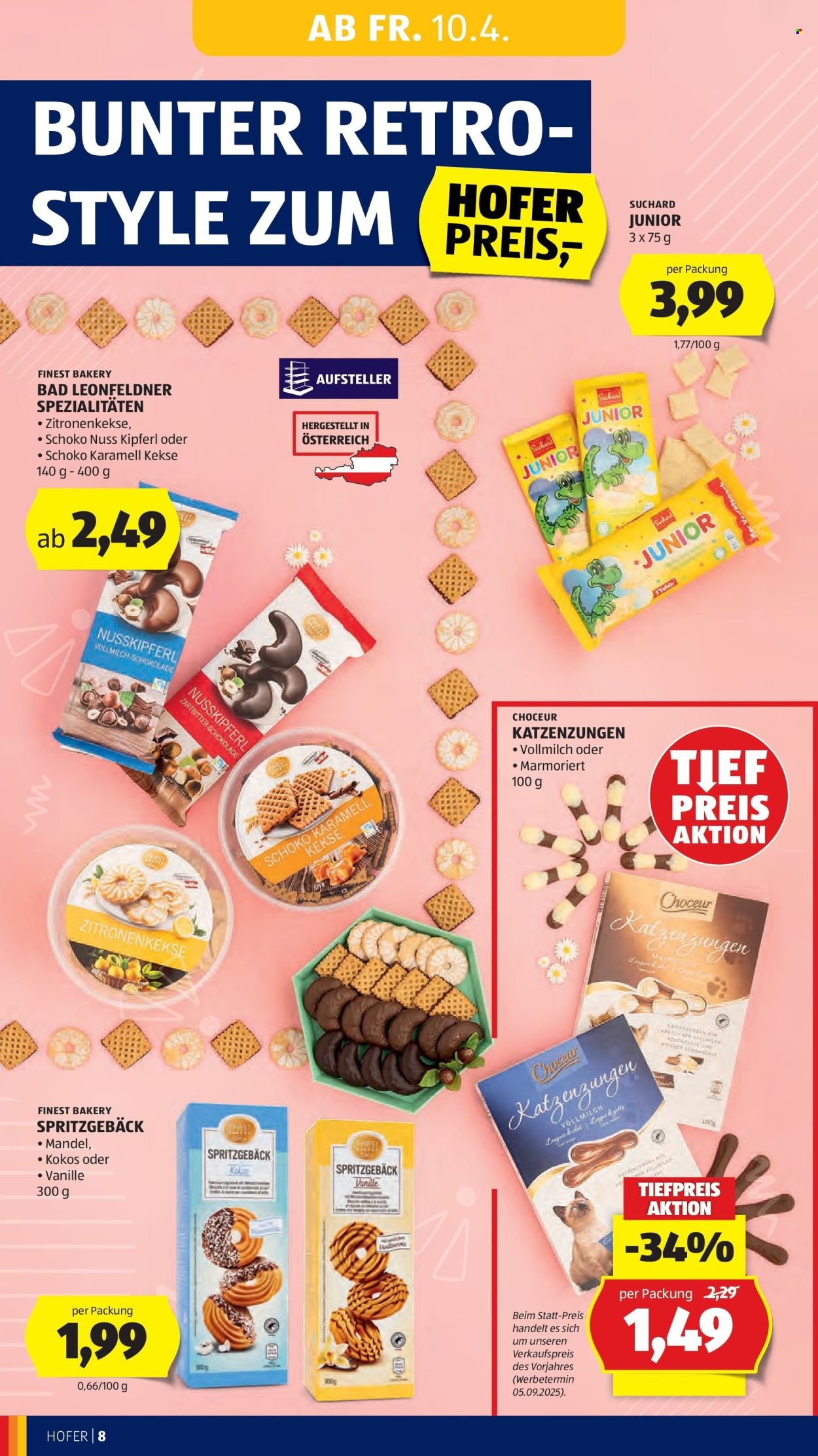 HOFER Flugblatt - Ab Mittwoch, 8.4.2026