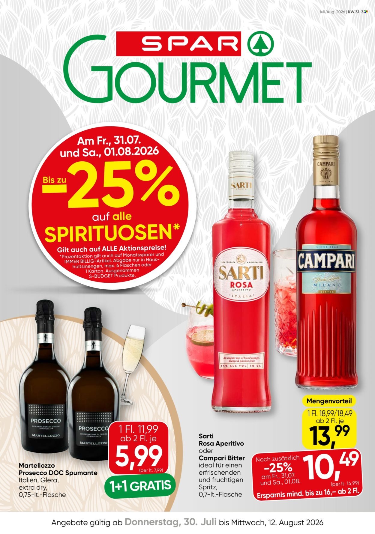 SPAR Flugblatt - Gourmet