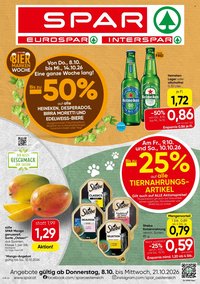 SPAR Flugblatt - Ab Donnerstag, 8.10.2026