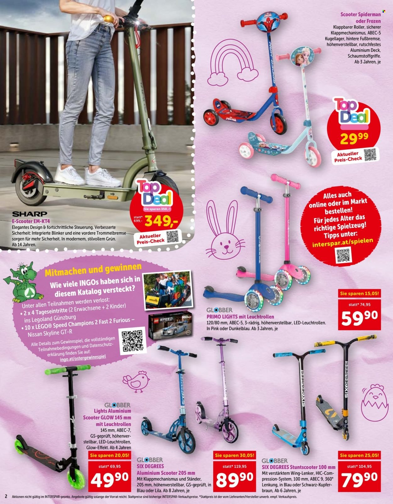 INTERSPAR Flugblatt - Ostern - Spielewelt