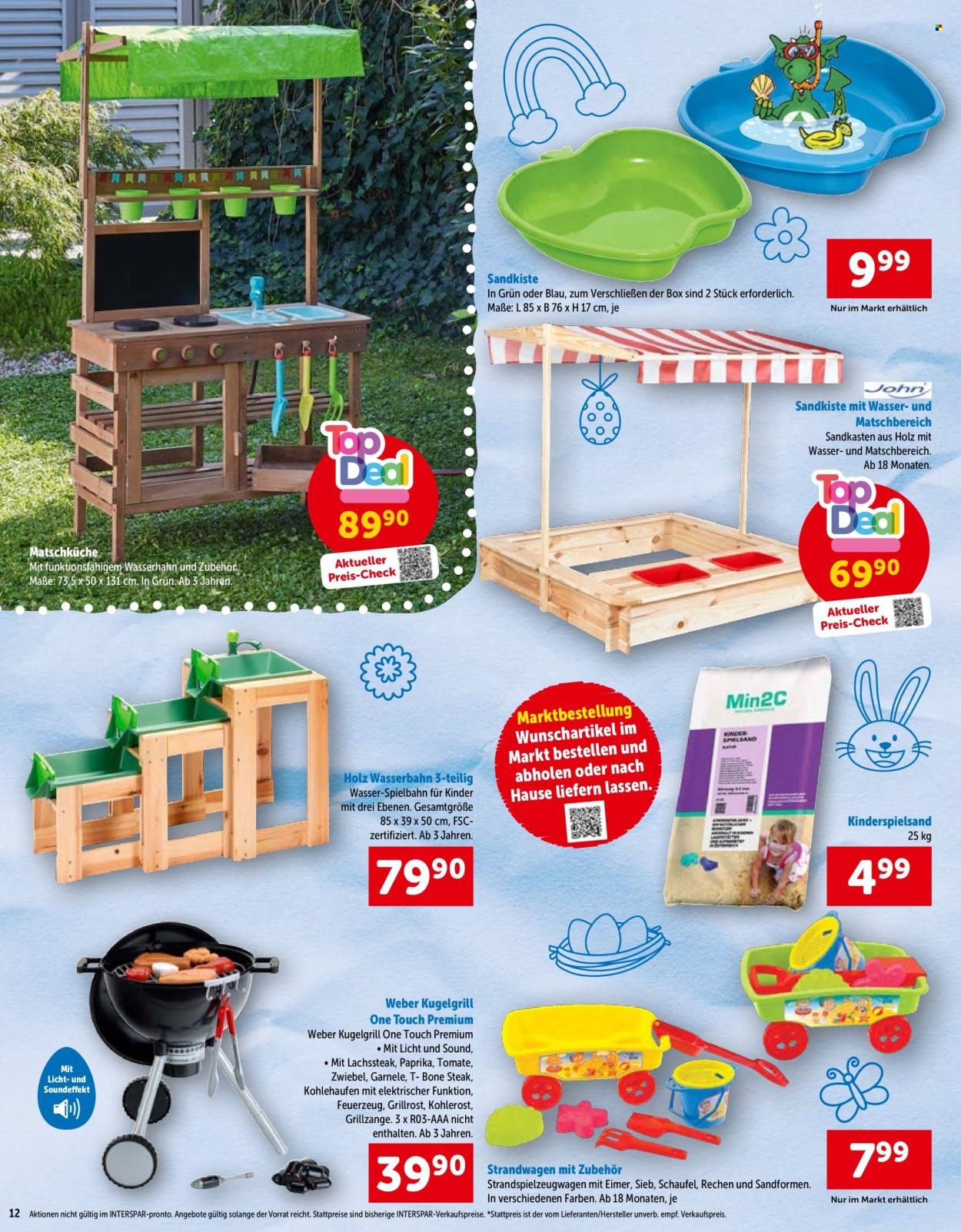 INTERSPAR Flugblatt - Ostern - Spielewelt