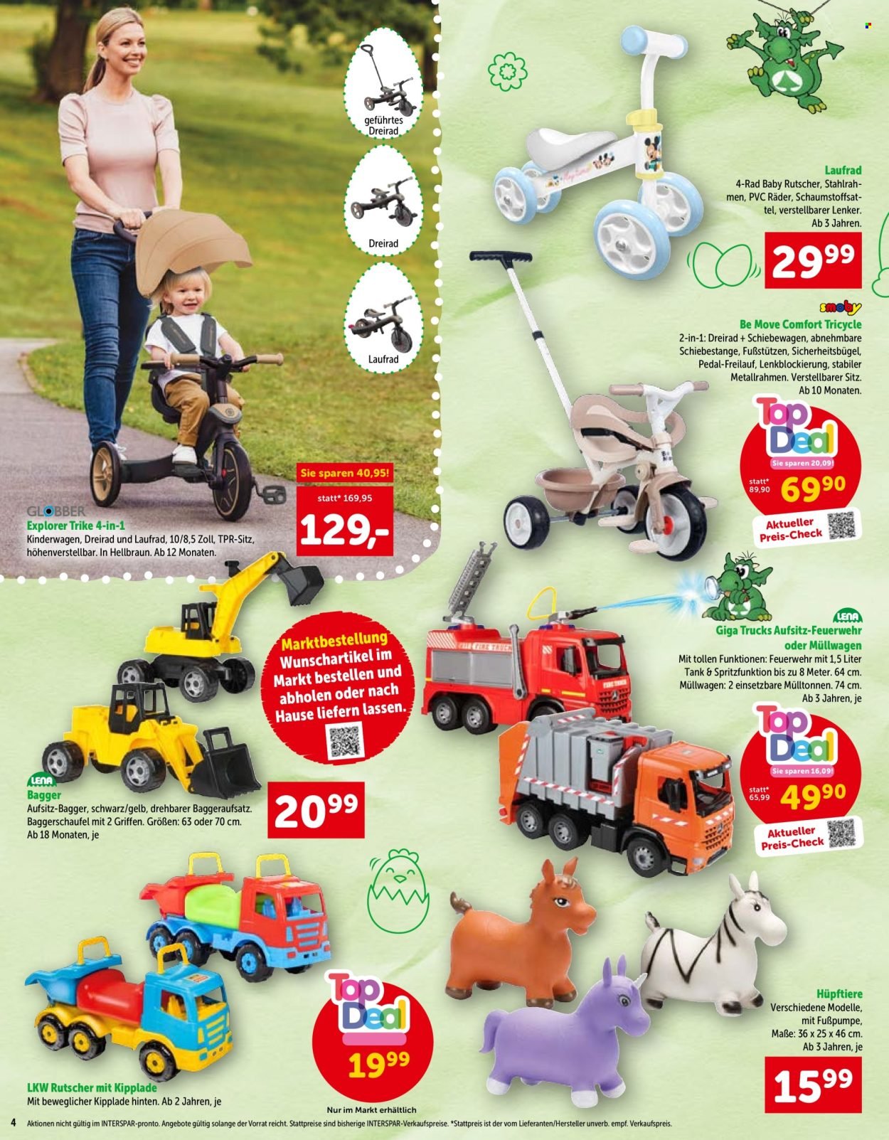 INTERSPAR Flugblatt - Ostern - Spielewelt