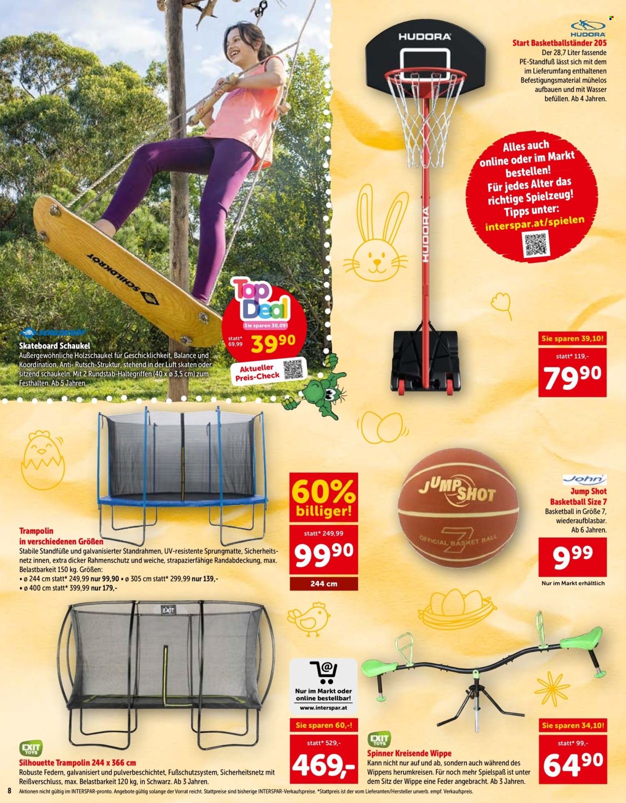 INTERSPAR Flugblatt - Ostern - Spielewelt