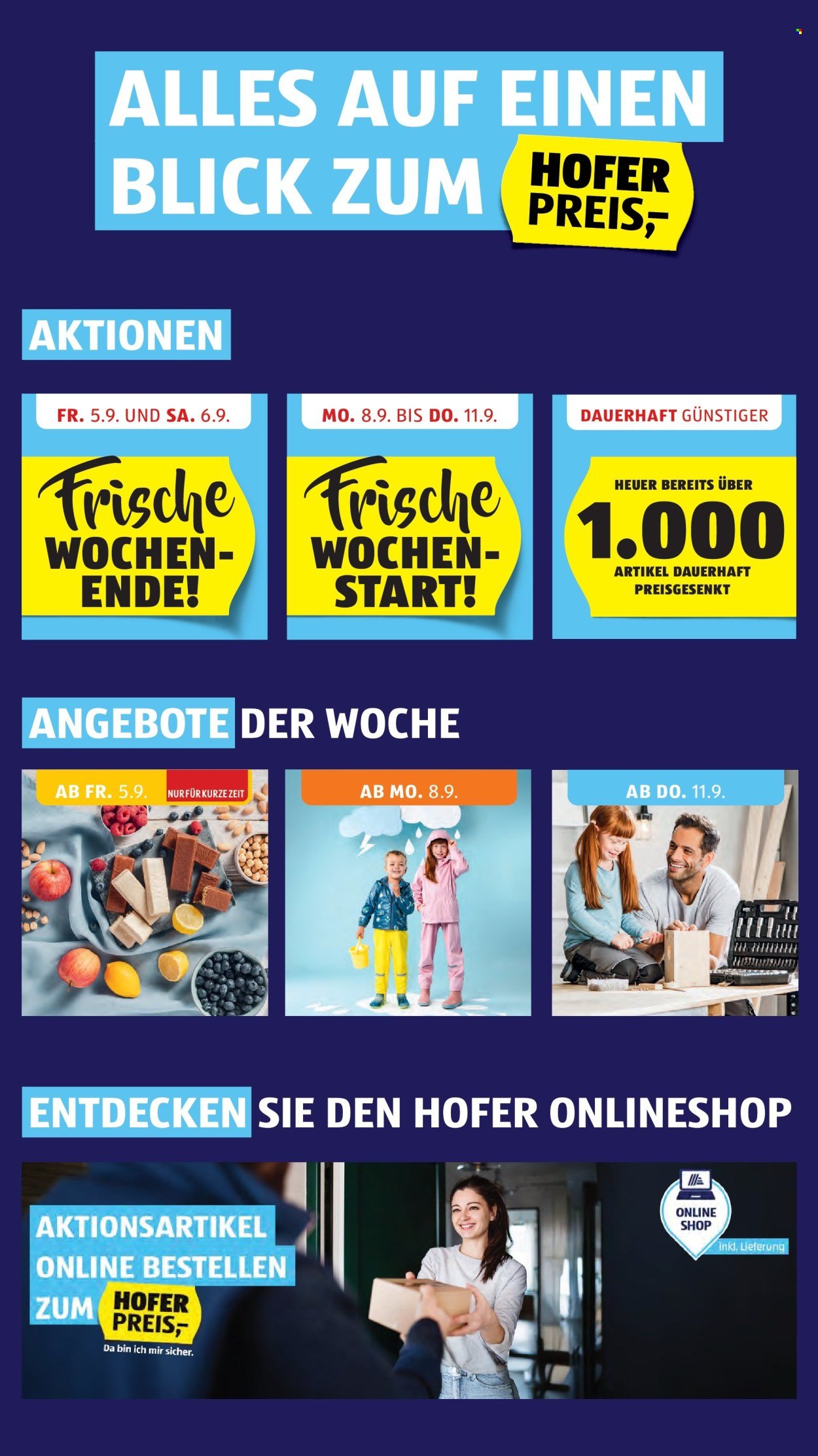 HOFER Flugblatt - Ab Freitag, 5.9.2025 (2025-09-05 - 2025-09-11)