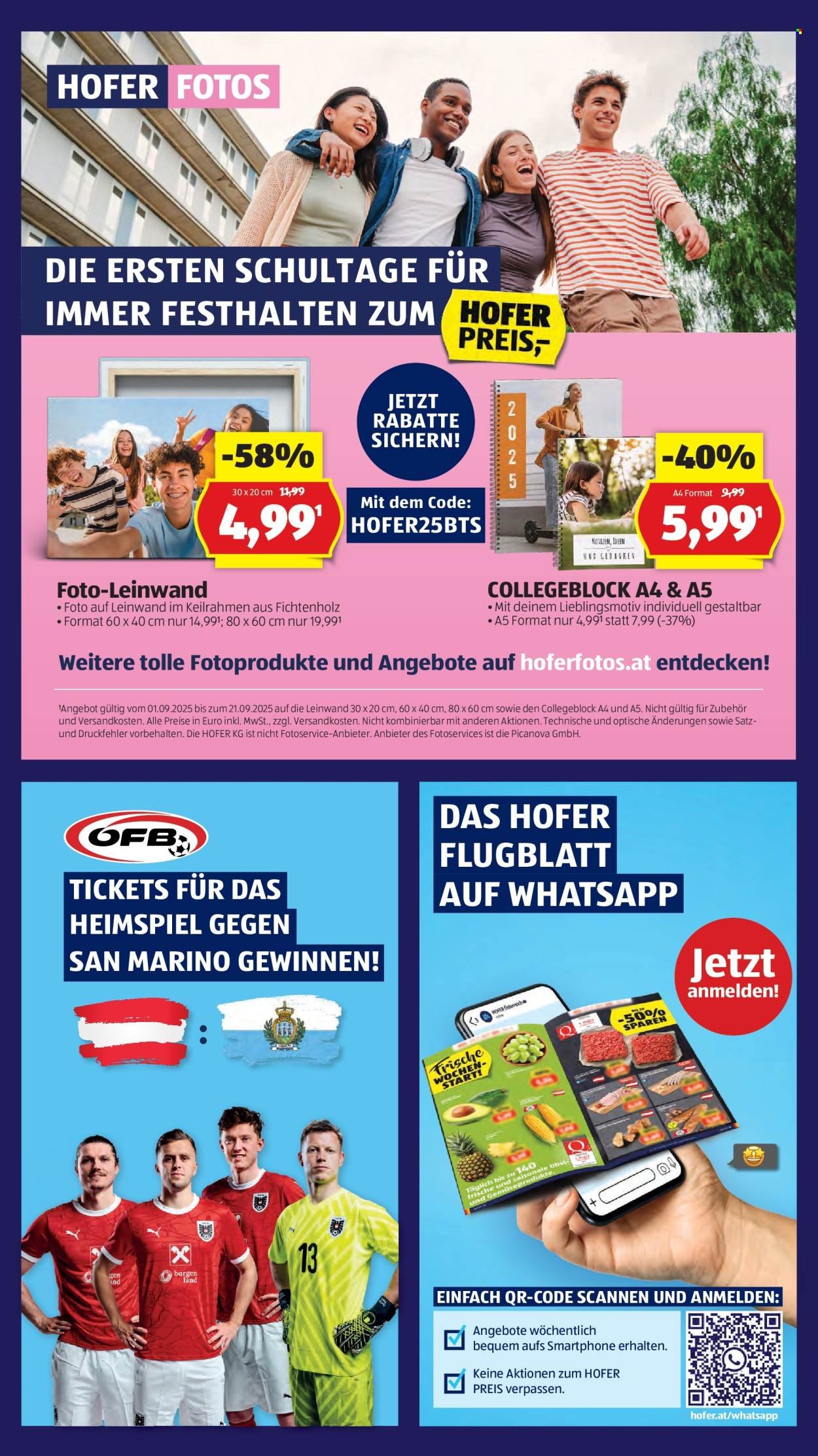 HOFER Flugblatt - Ab Freitag, 5.9.2025 (2025-09-05 - 2025-09-11)